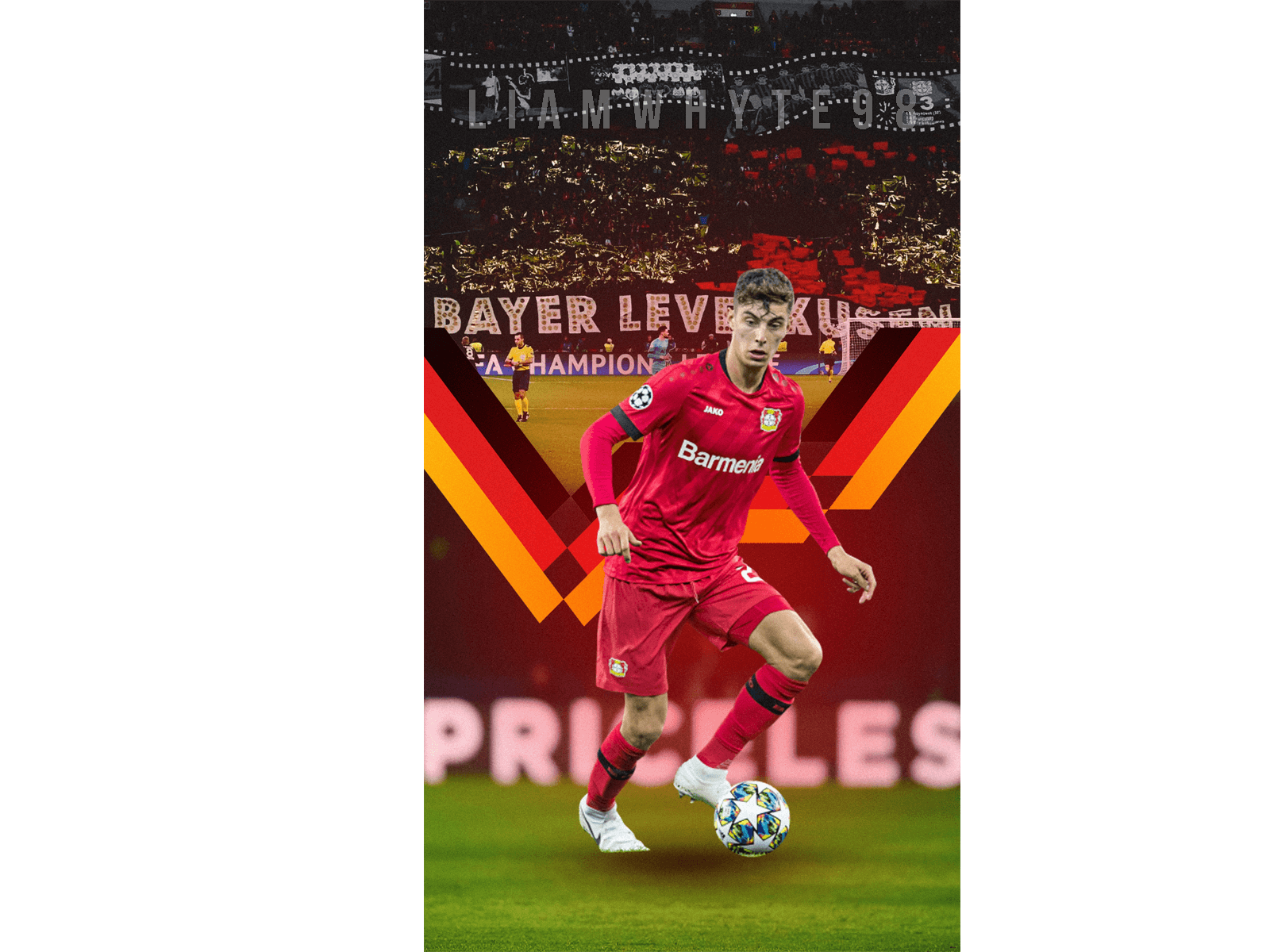 1600x1200 Kai Havertz Leverkusen's Wonderkid by Liam Whyte on Dribbble