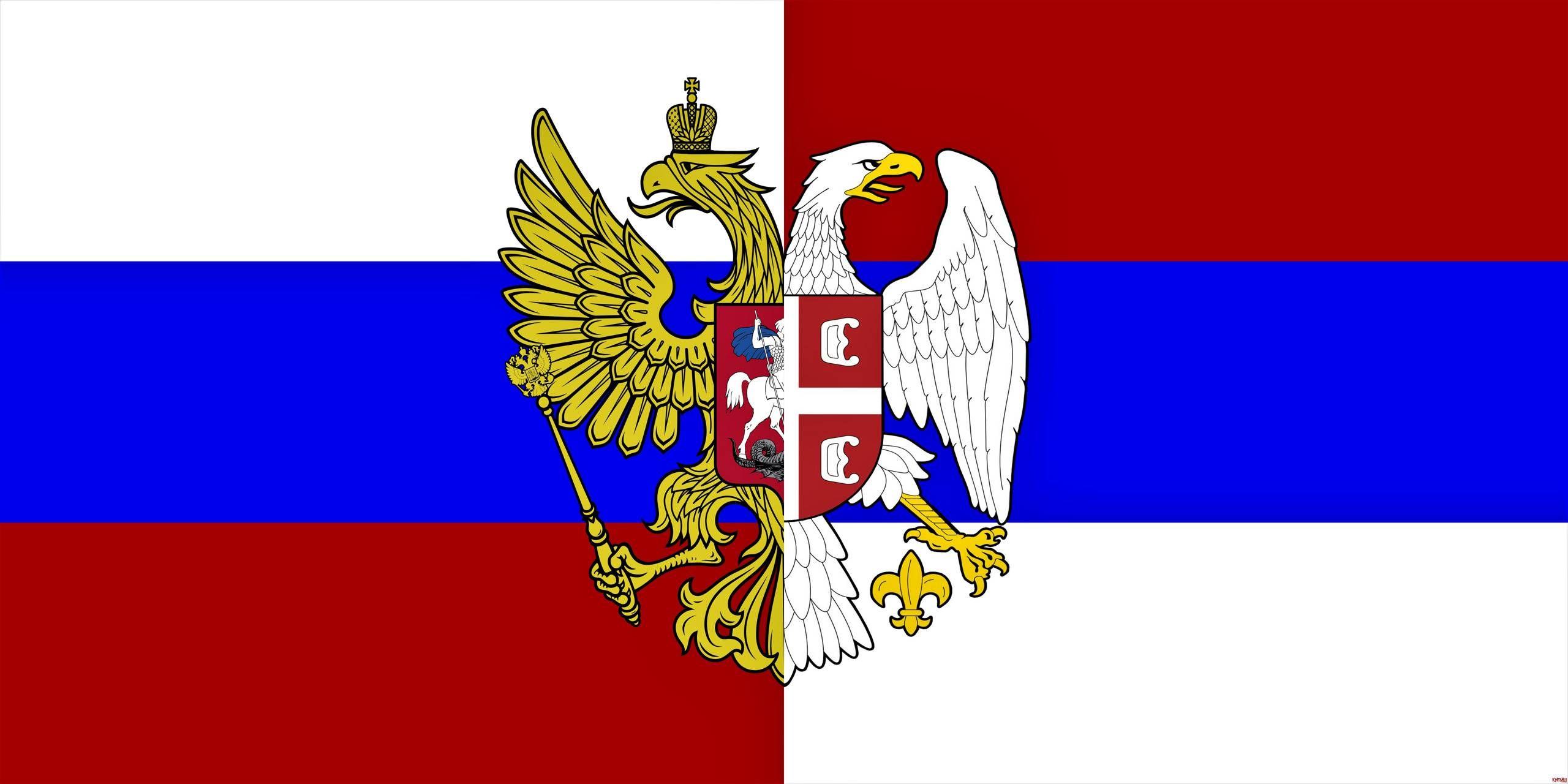 2560x1280 Russia Serbia wallpaper