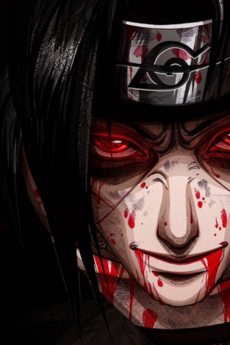 800x1200 Itachi Uchiha Sharingan wallpaper in 800x1200 resolution