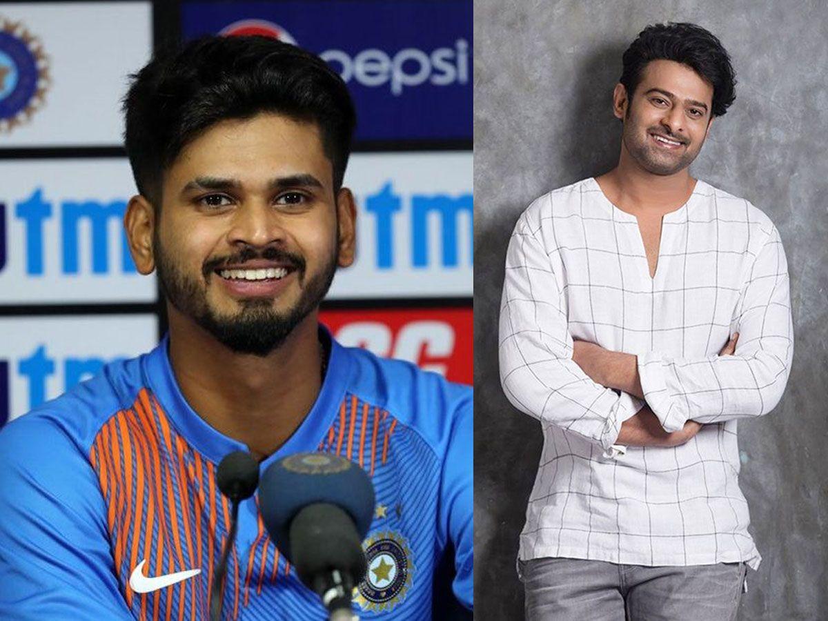 1200x900 Cricketer Shreyas Iyer is fan of Prabhas