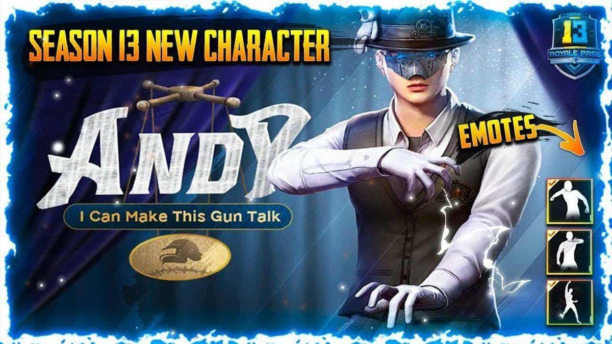 1200x675 PUBG Mobile Andy Character: Release date, price and abilities