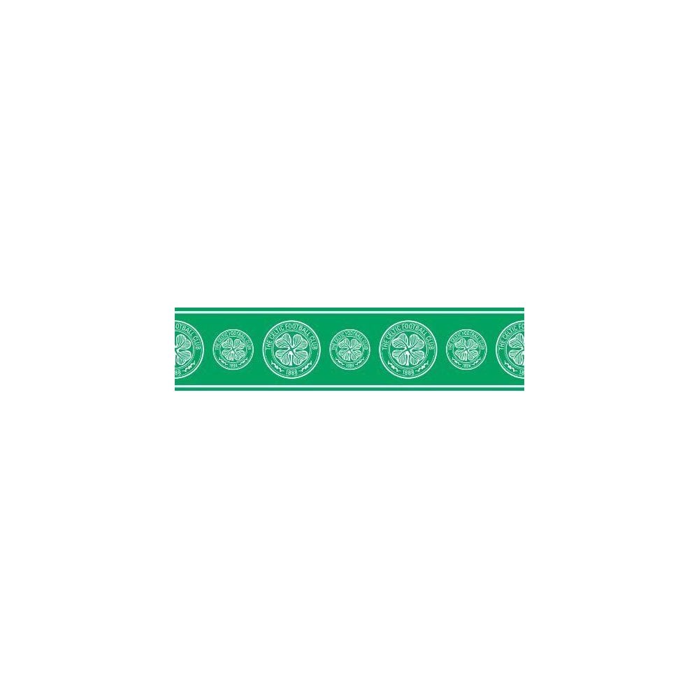 1000x1000 Celtic FC Football Official Wallpaper Border Green Boys Bedroom