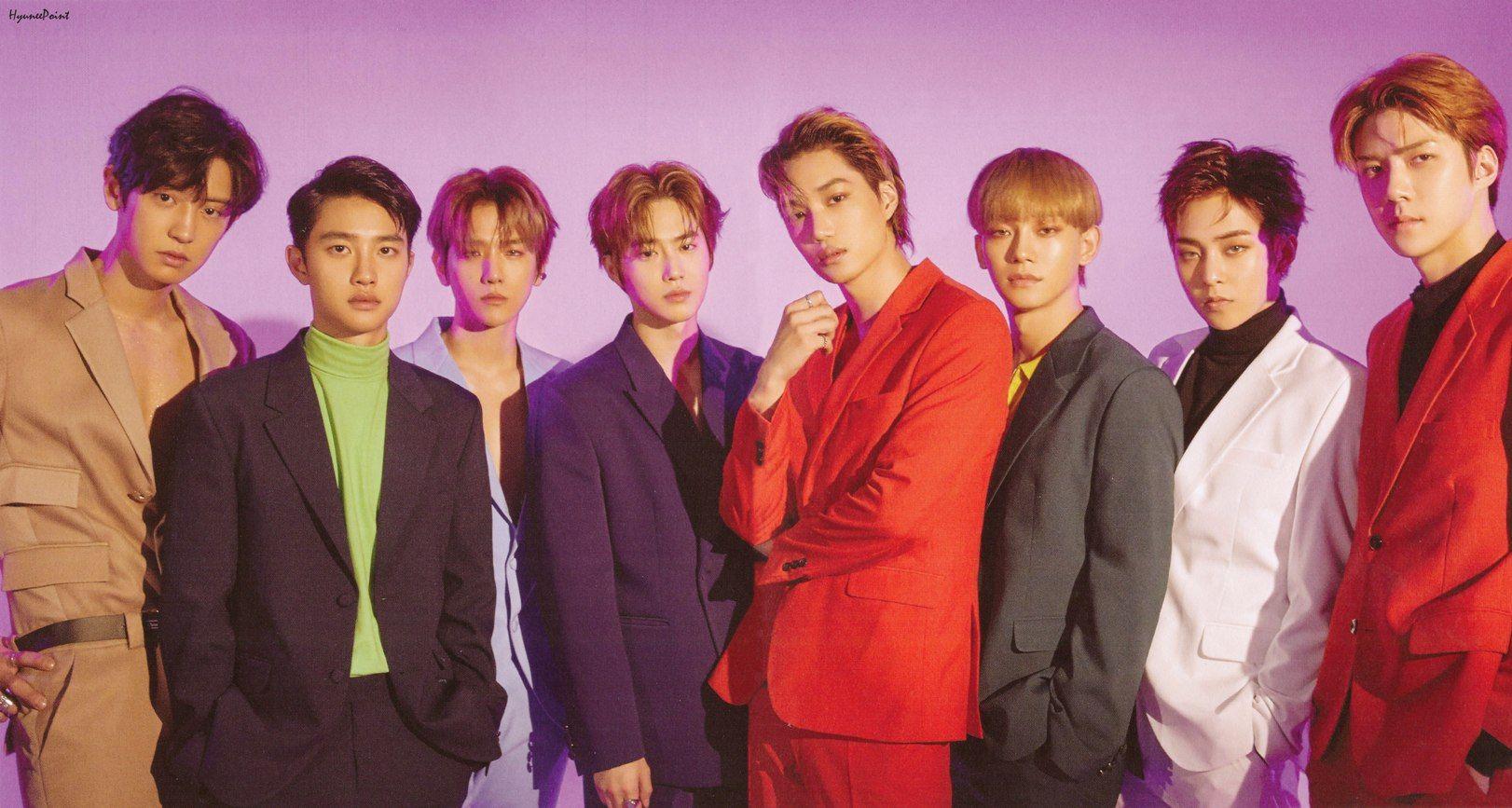 1622x867 EXO Love Shot Wallpaper