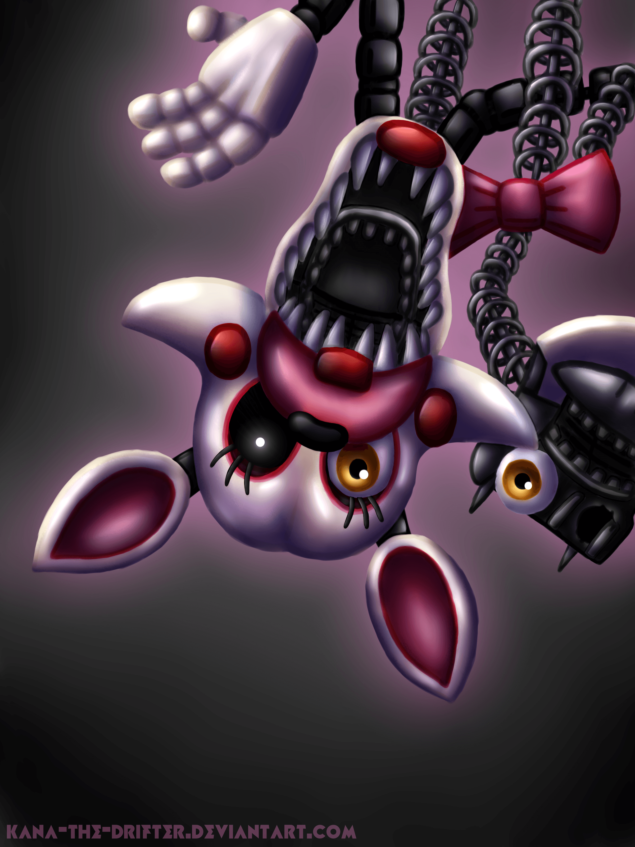 2400x3200 FNAF Mangle Wallpaper