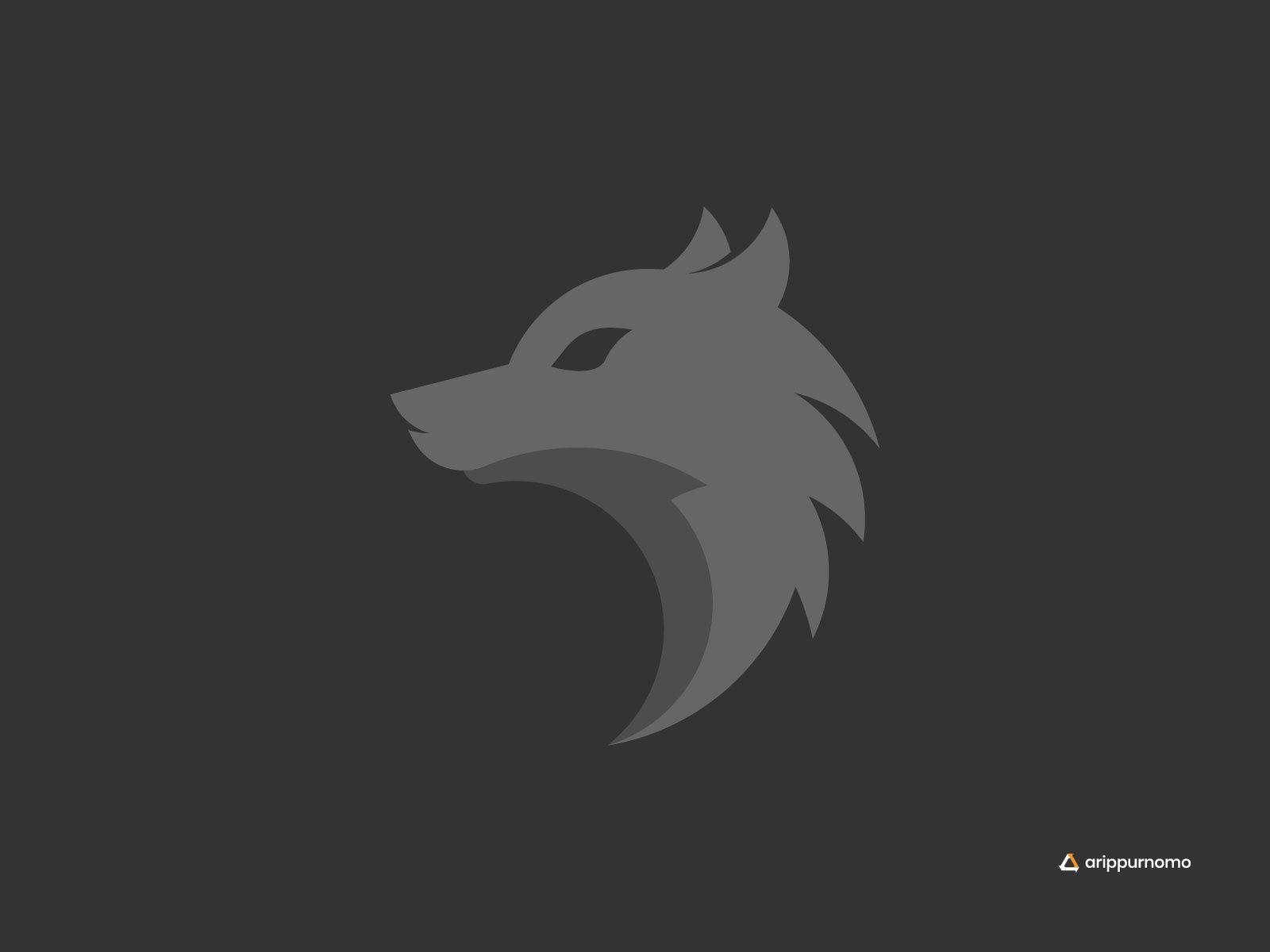 angry wolf mascot logo hand drawn illustration Suitable For Logo  Wallpaper Banner Background Card Book Illustration TShirt Design  Sticker Cover etc 21884725 Vector Art at Vecteezy