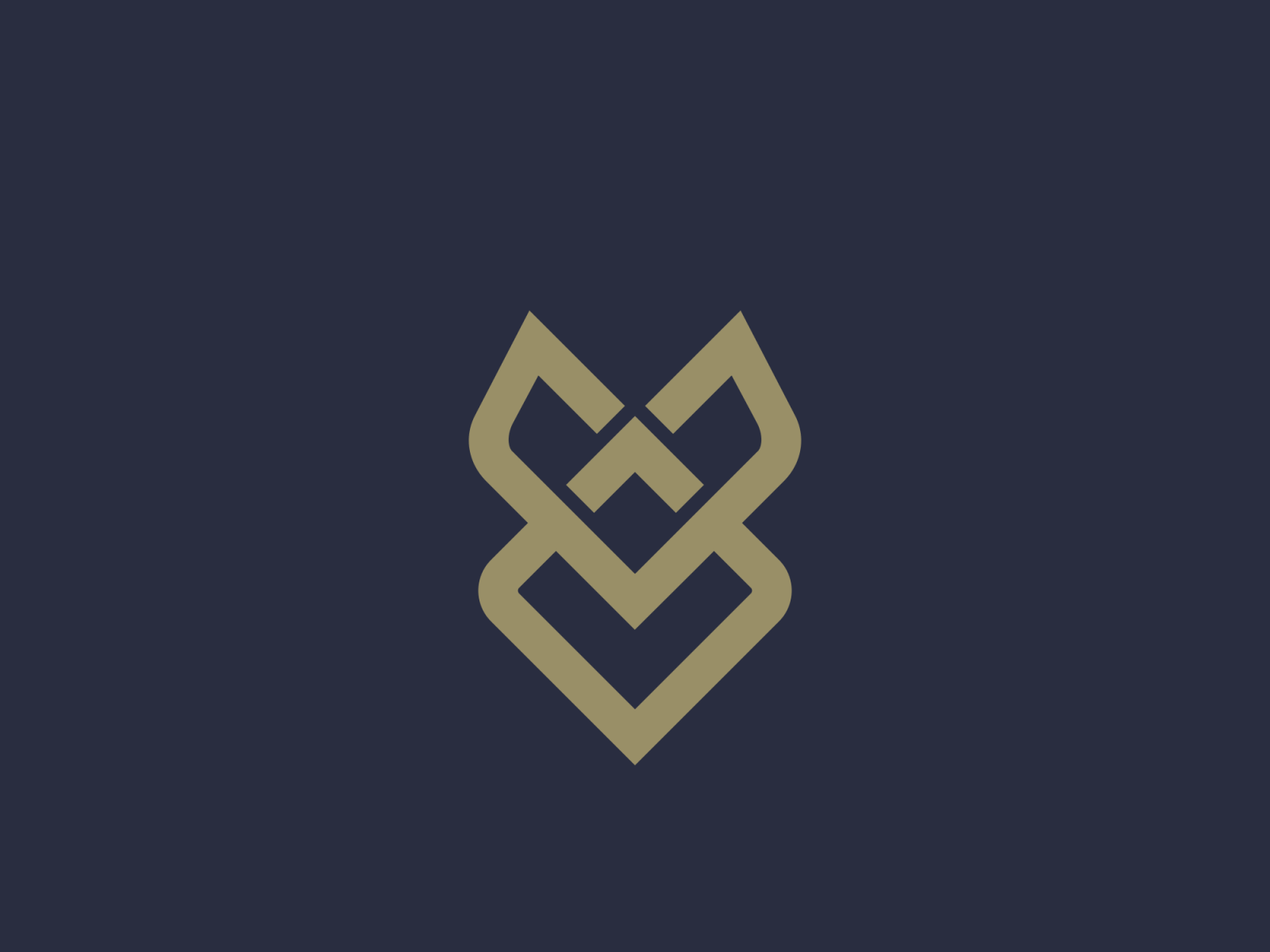 1600x1200 Abstract Wolf Logo by hidan hid on Dribbble