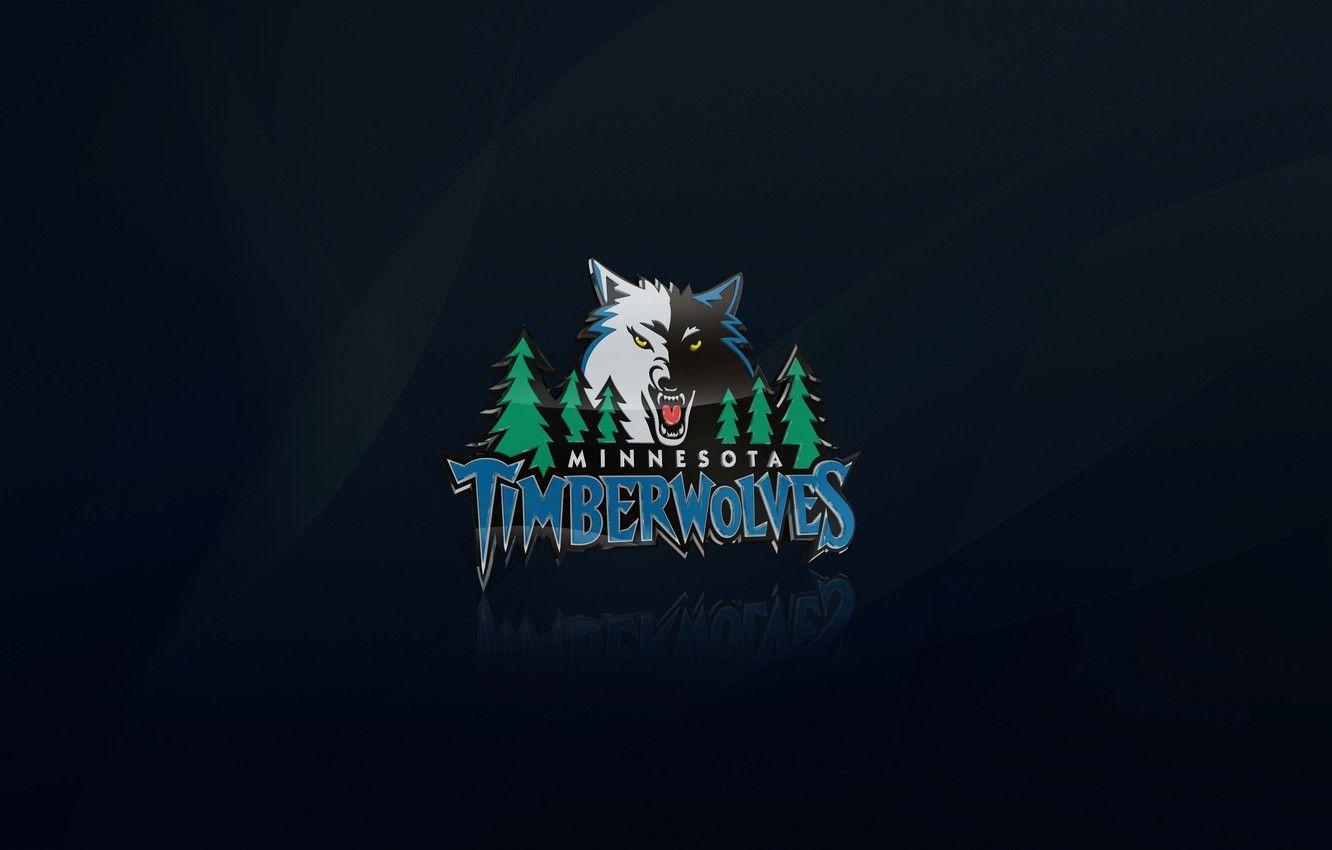 1332x850 Wallpaper Blue, Basketball, Wolf, Logo, NBA, Mn, Timberwolves, Minnesota TimberWolves image for desktop, section спорт