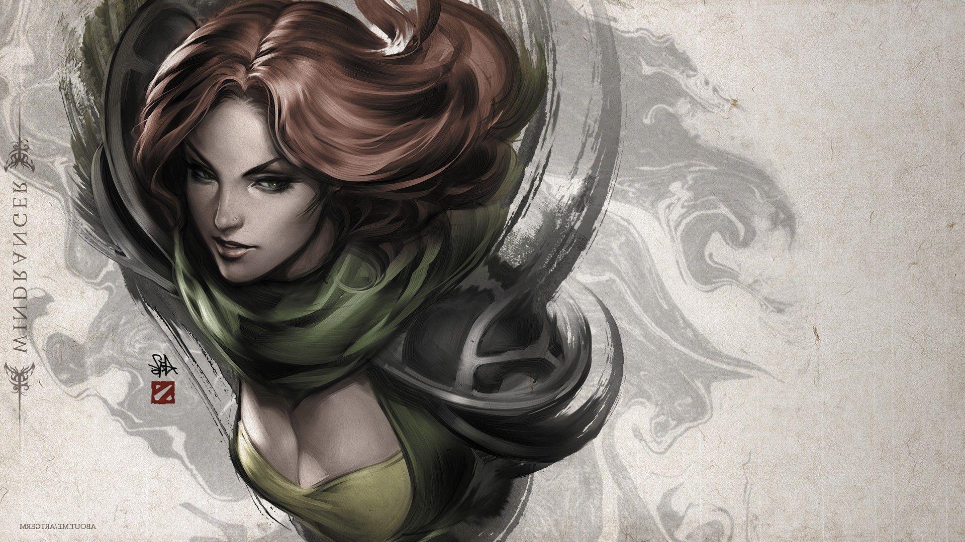 1920x1080 Dota Dota, Windrunner, Windranger Wallpaper HD / Desktop and Mobile Background