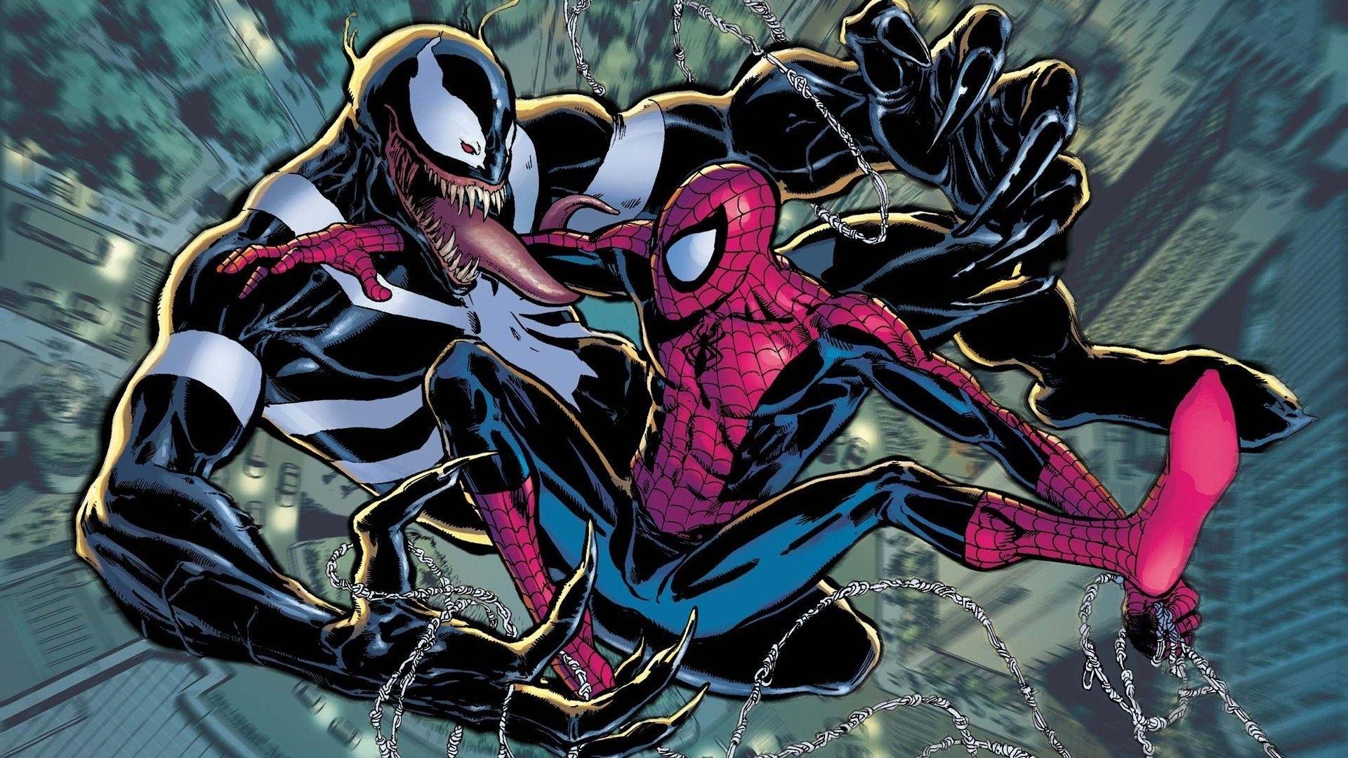 1920x1080 Venom, Spider Man, Comics, Marvel Comics Wallpaper HD / Desktop