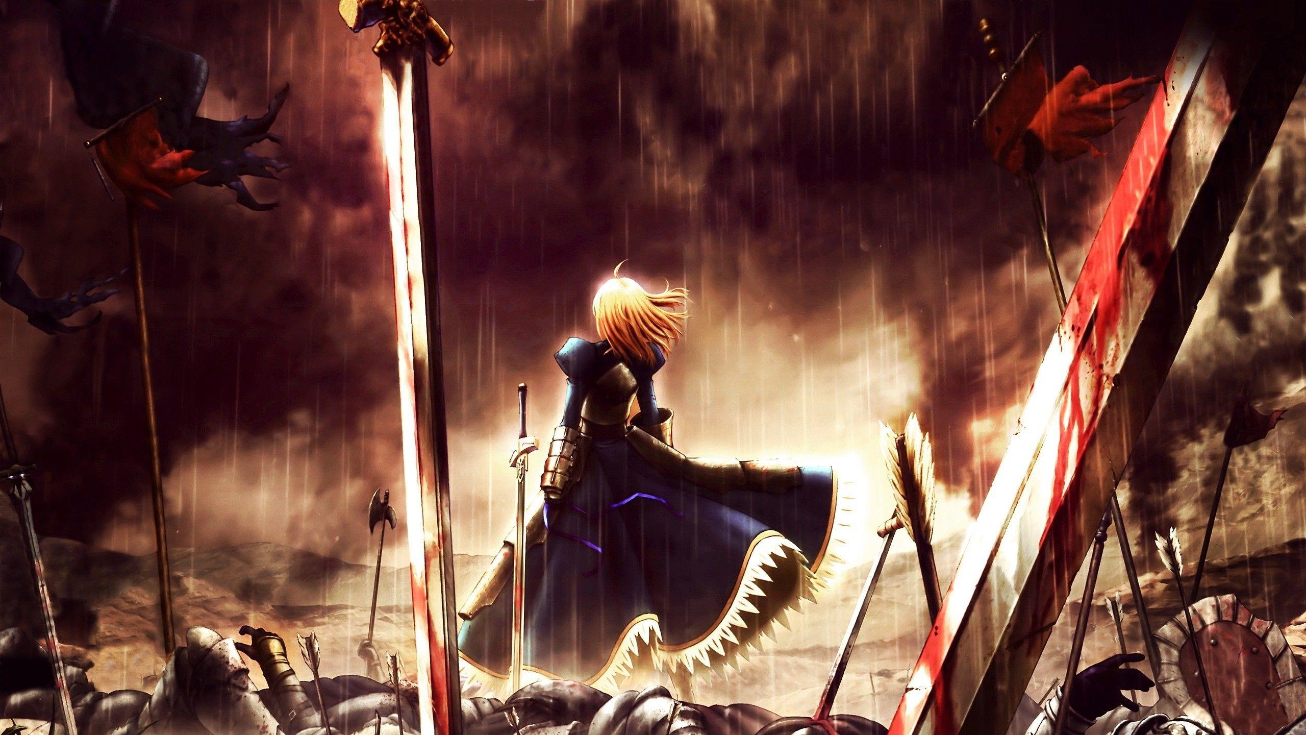2560x1440 Fate Stay Night Wallpaper HD