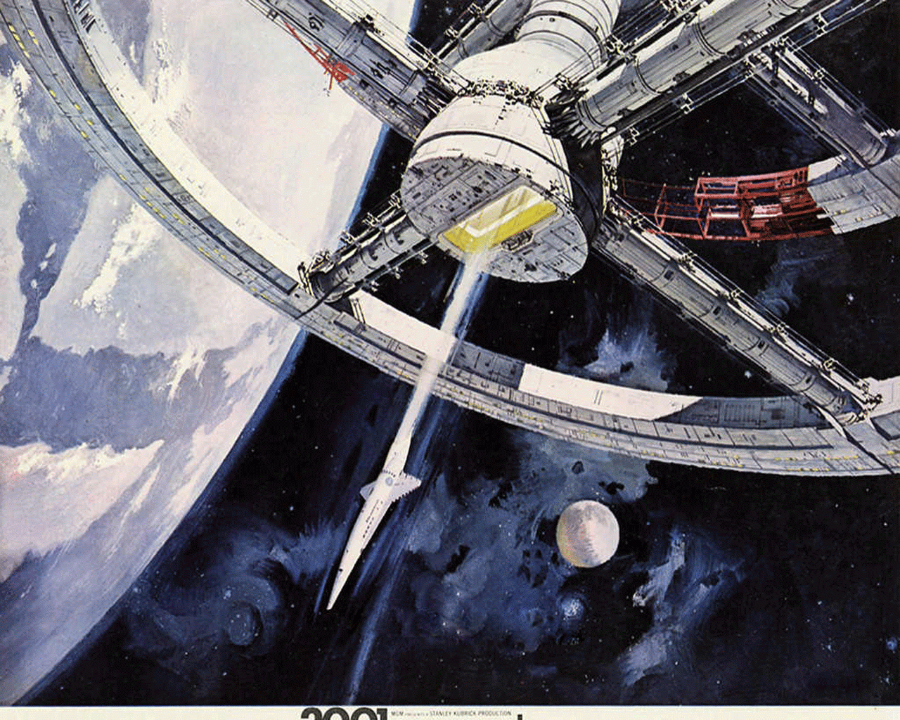 1280x1024 2001 A Space Odyssey Wallpaper
