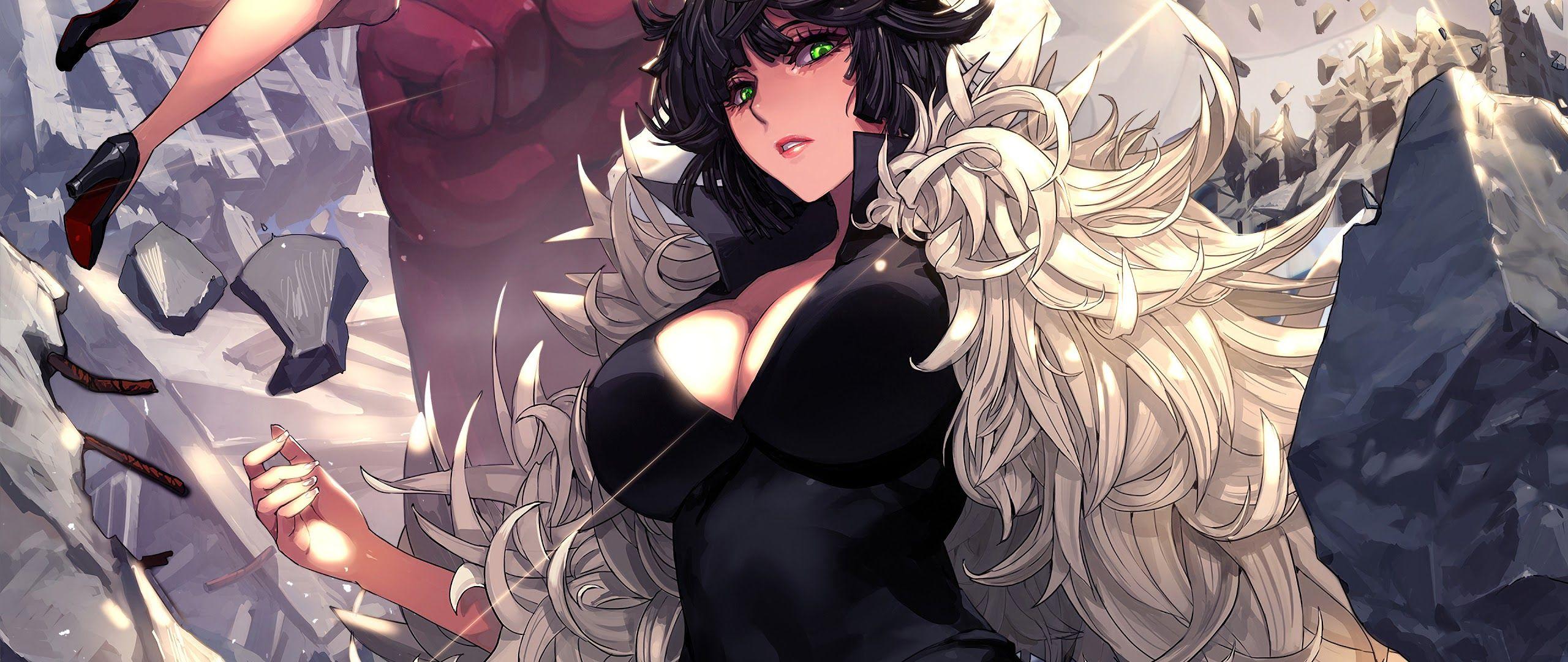 2560x1080 Fubuki One Punch Man 4K Wallpaper