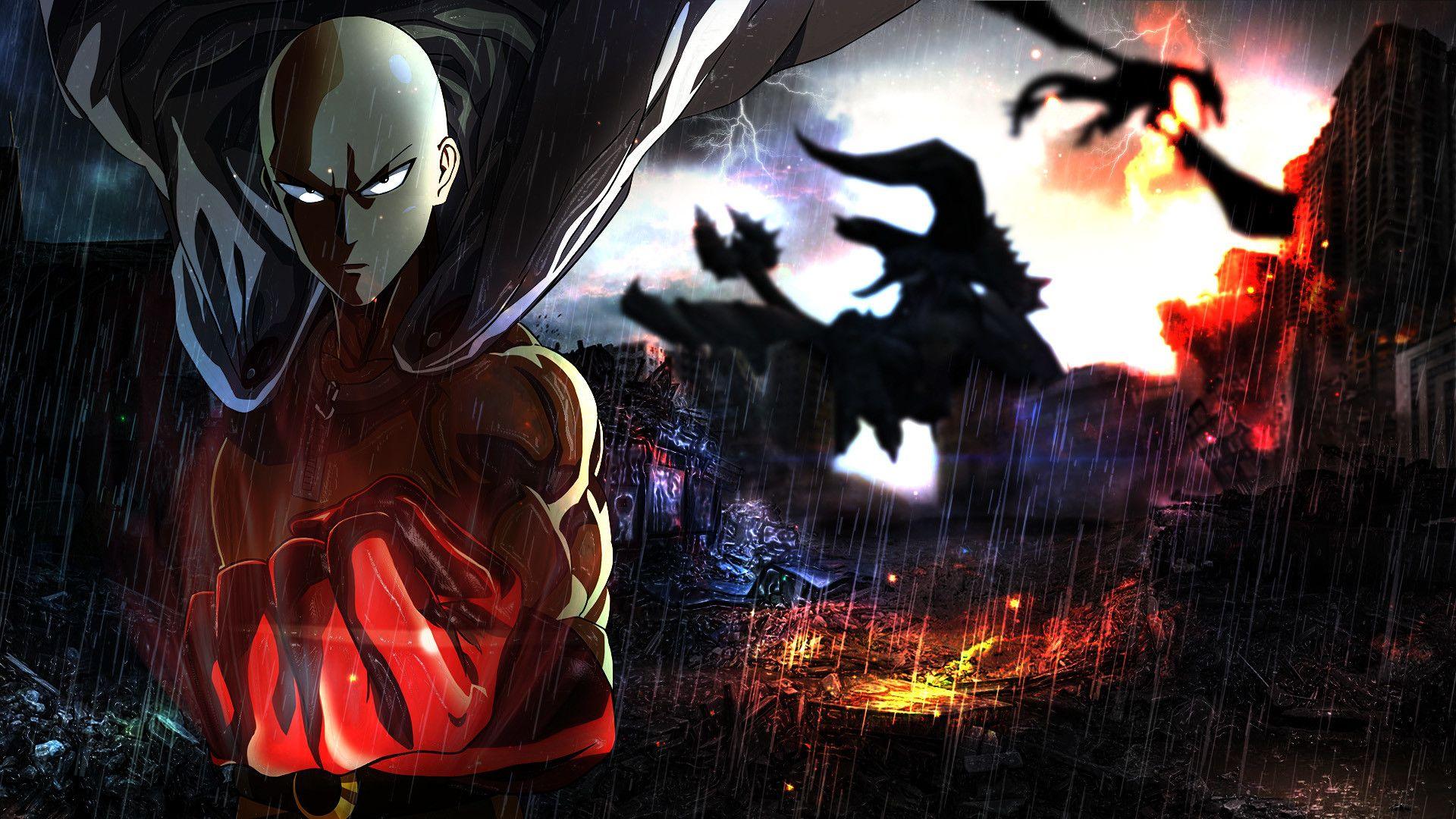 One-Punch Man 1080P, 2K, 4K, 5K HD wallpapers free download