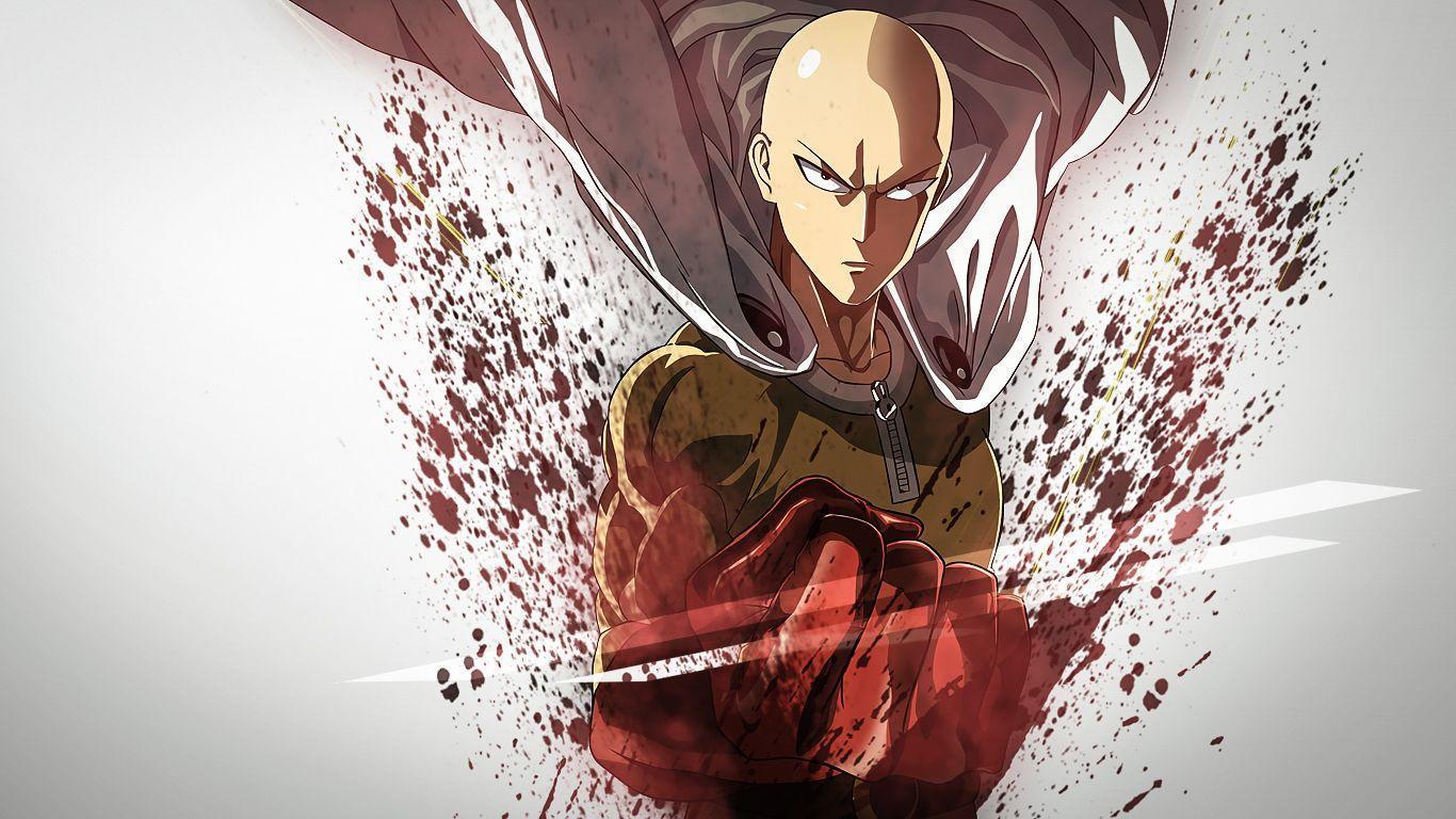 1366x768 One Punch Man Wallpaper