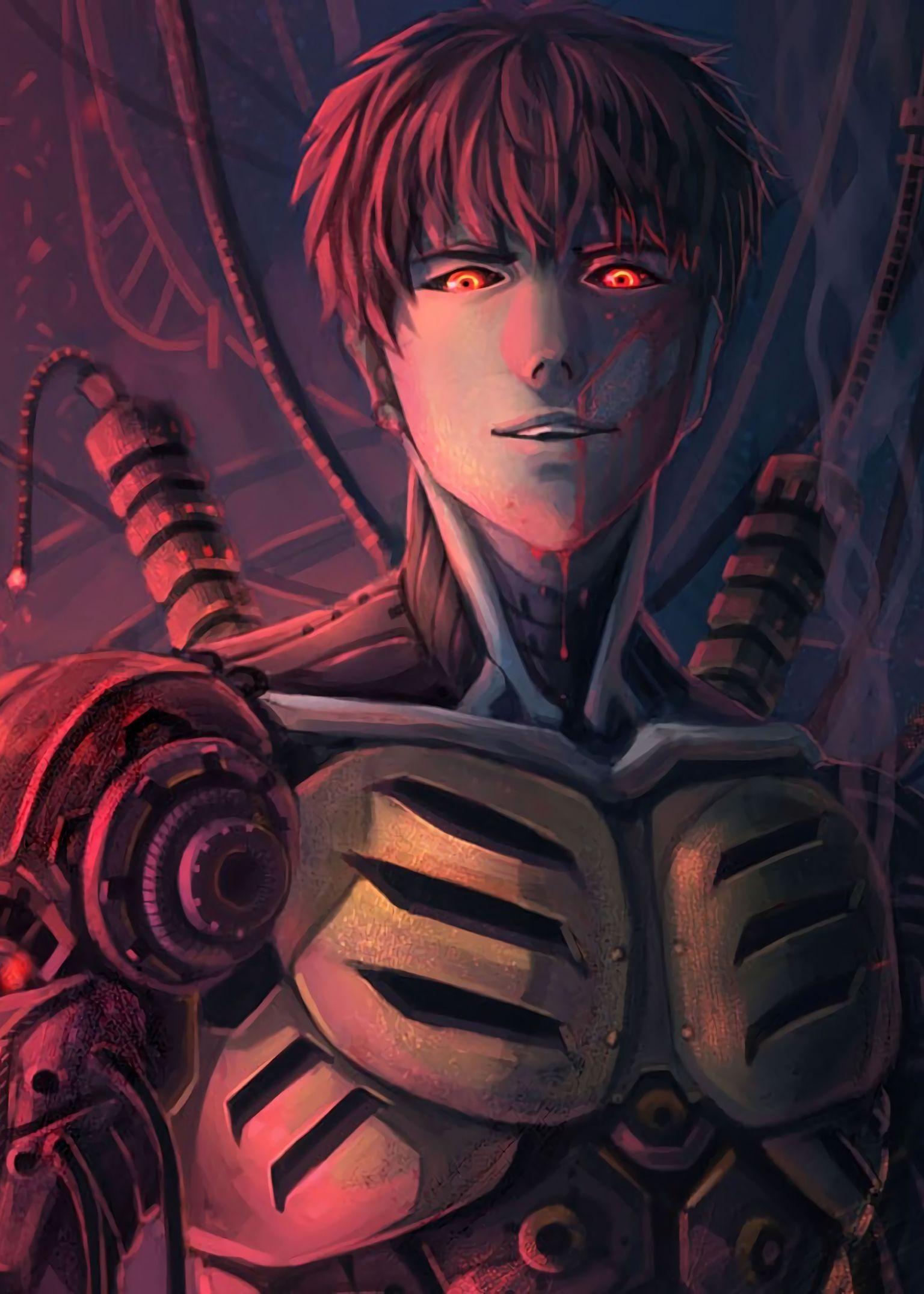 1536x2152 Genos One Punch Man 4K 1536x2152 Resolution Wallpaper, HD Anime 4K Wallpaper, Image, Photo and Background