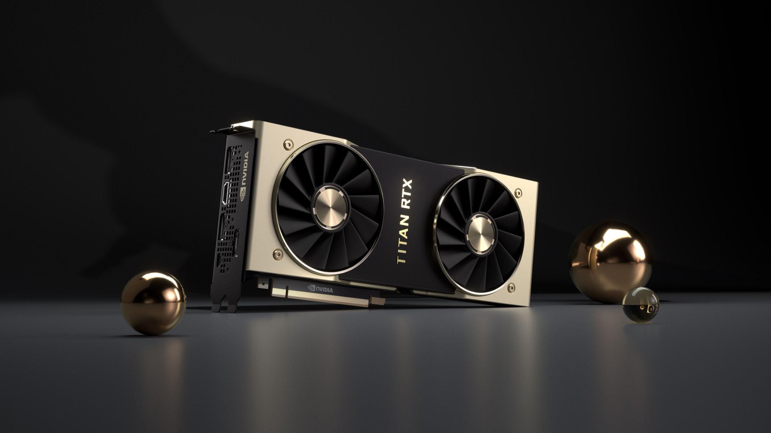 2560x1440 Download wallpaper: Nvidia Titan RTX 2560x1440