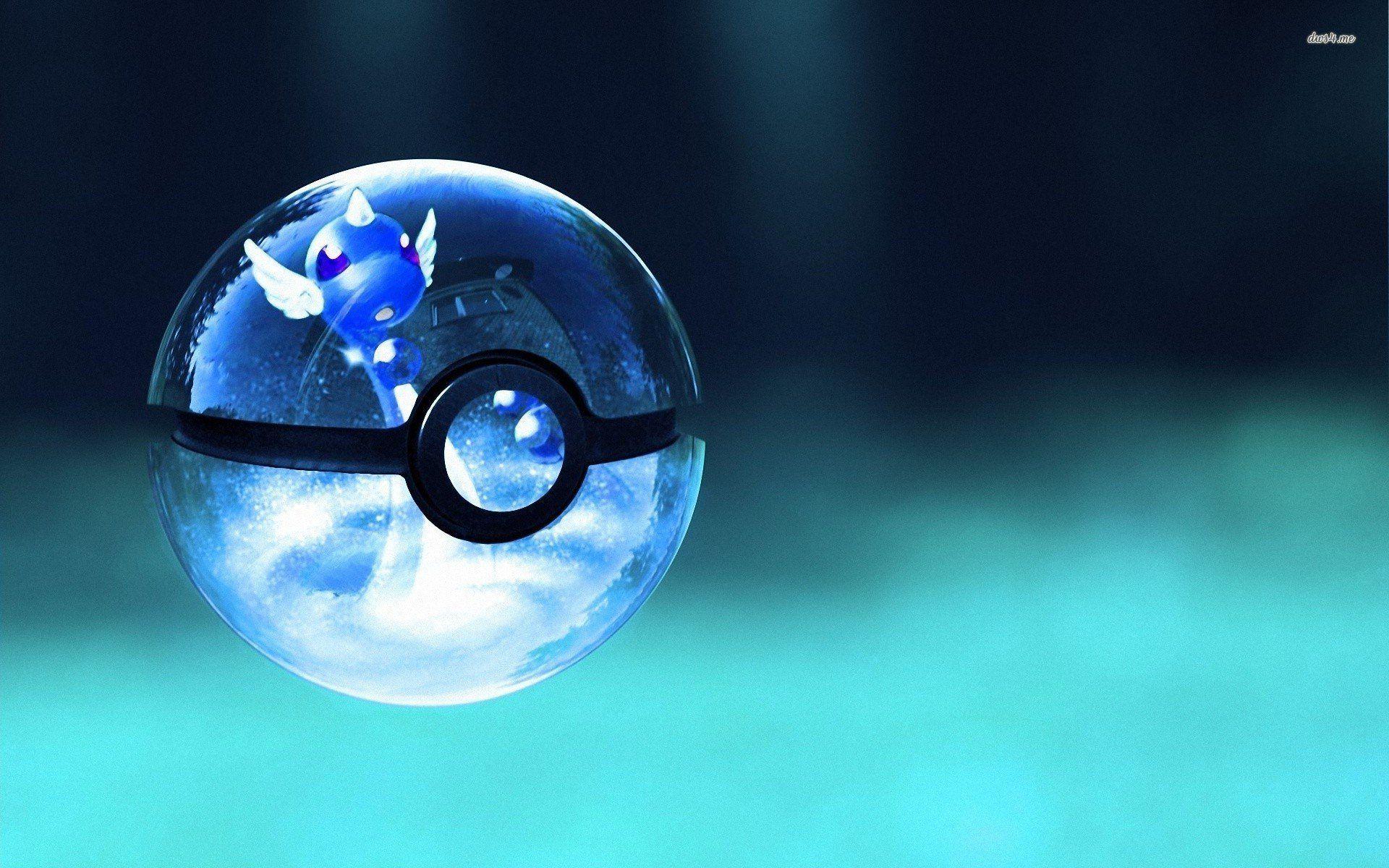Pokemon Ball In The Drained Light And Water Background, Pokeball Pictures  Background Image And Wallpaper for Free Download