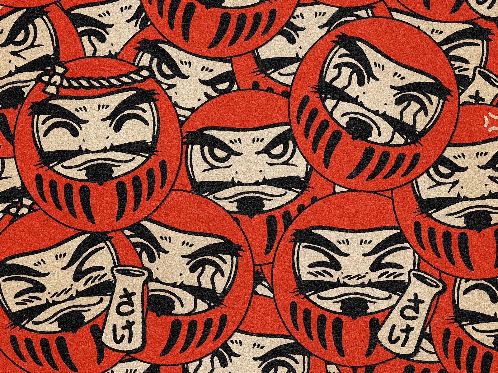 sanrio daruma