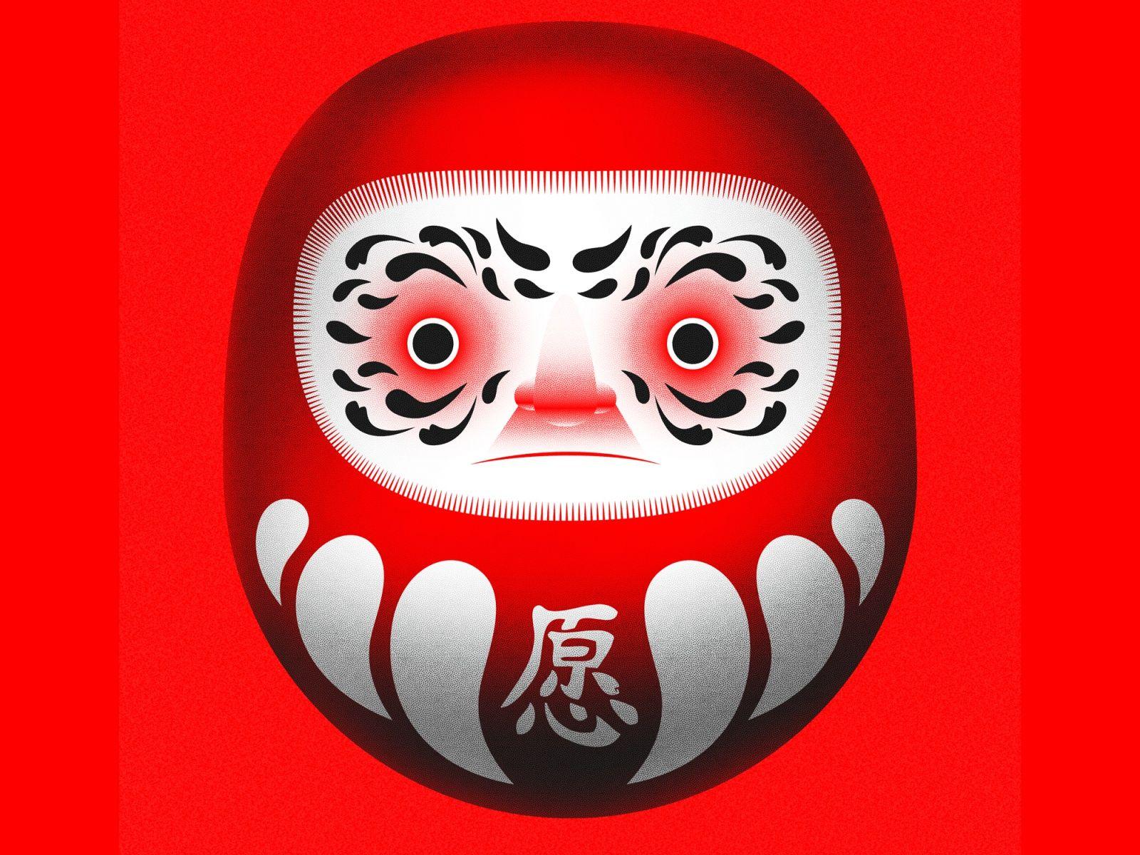 1600x1200 Daruma by Pranjal Kaila on Dribbble