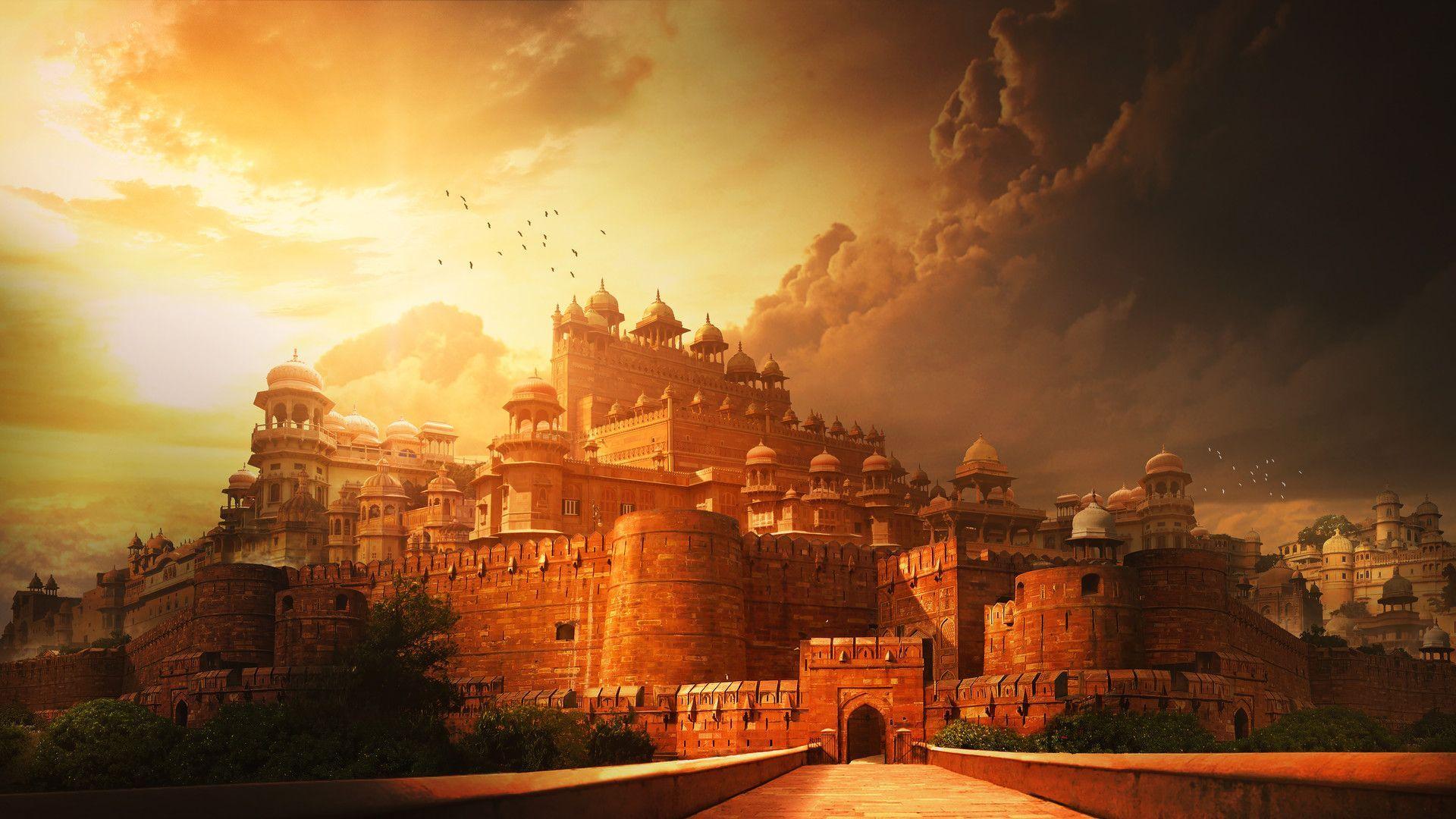 Indian Palace Wallpapers Top Free Indian Palace Backgrounds Wallpaperaccess