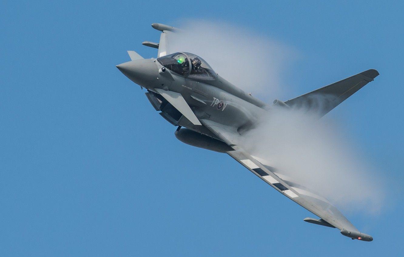 1332x850 Wallpaper fighter, multipurpose, Eurofighter Typhoon image for desktop, section авиация