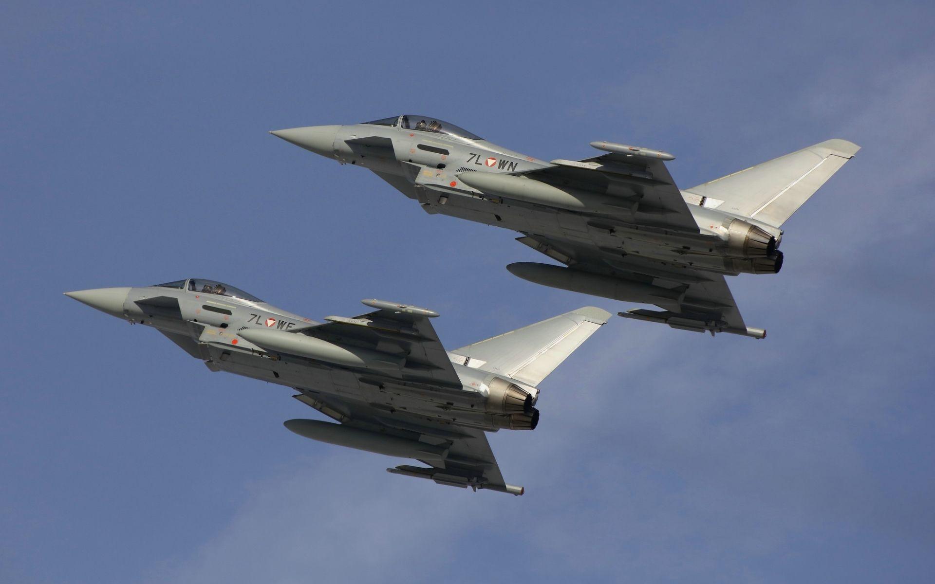1920x1200 Aircraft, Eurofighter, Typhoon, Jet Fighter Wallpaper