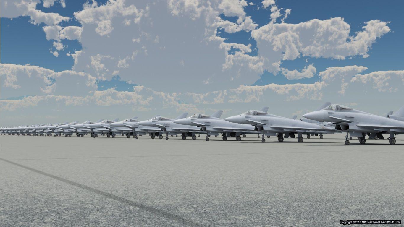 1366x768 Aircraft Eurofighter Typhoon 275711 Wallpaper wallpaper