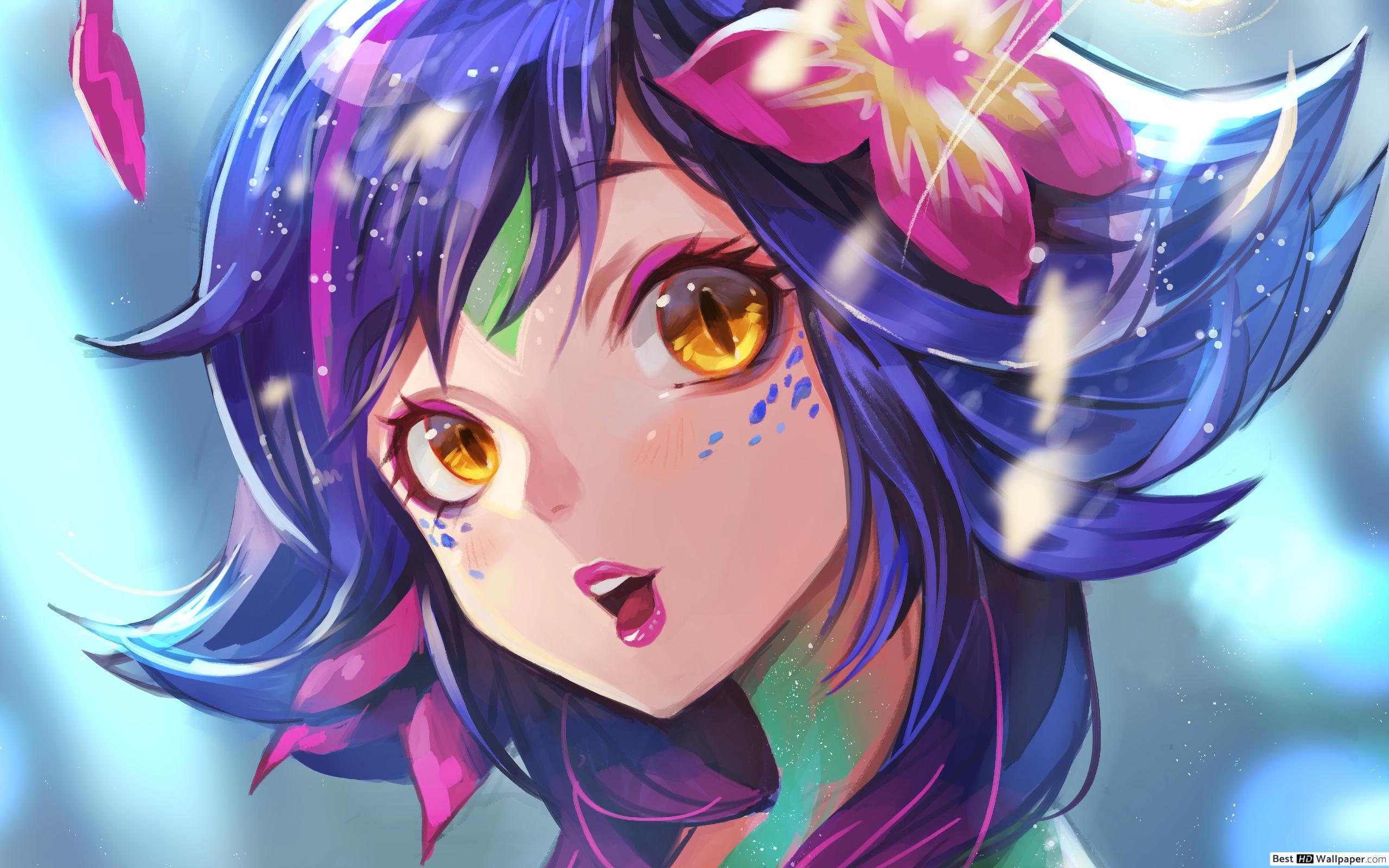 2560x1600 League of Legends (LOL) : Magical Neeko (Anime Fanart) HD wallpaper download