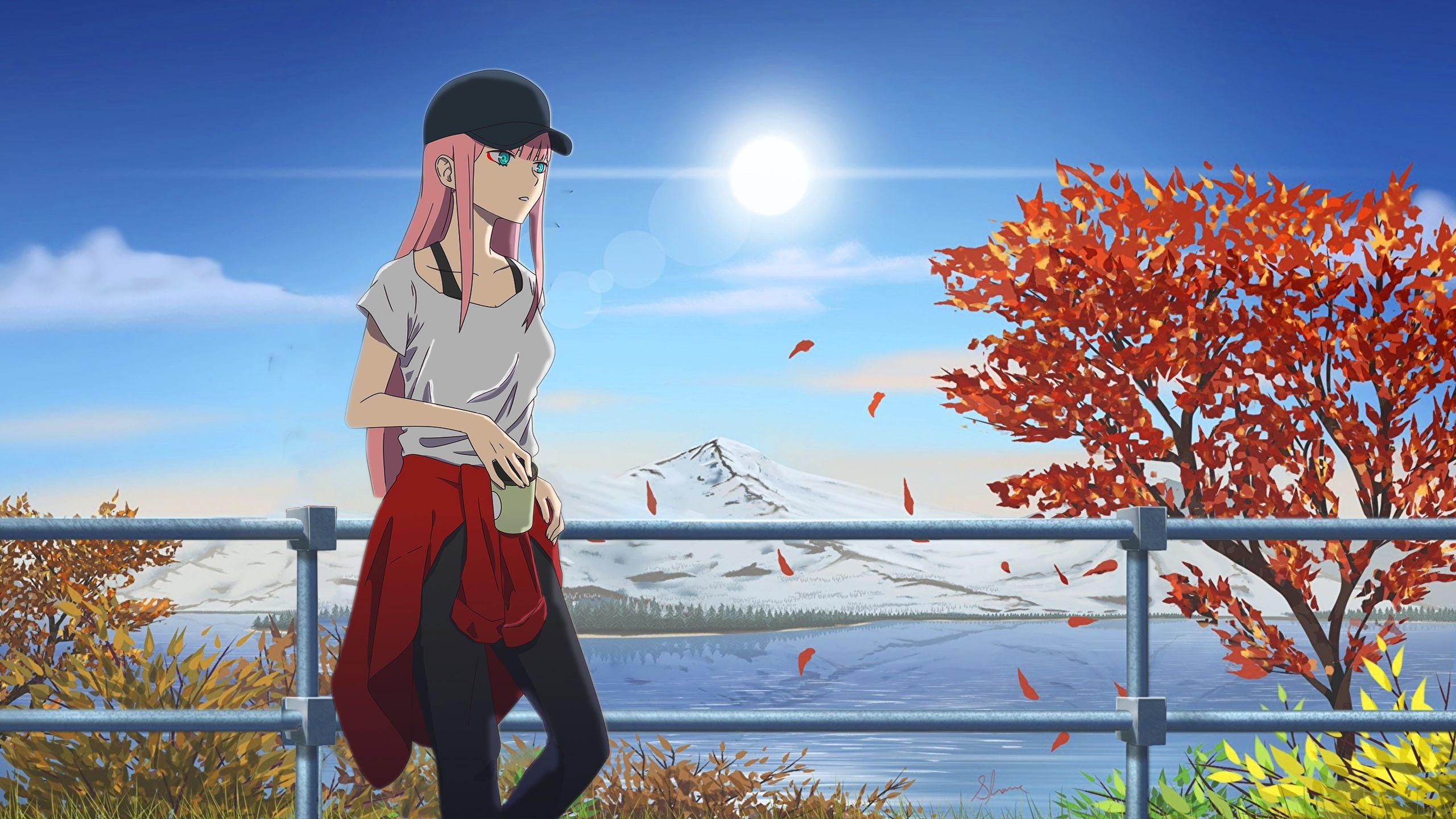 2560x1440 Darling In The Frankxx Wallpaper