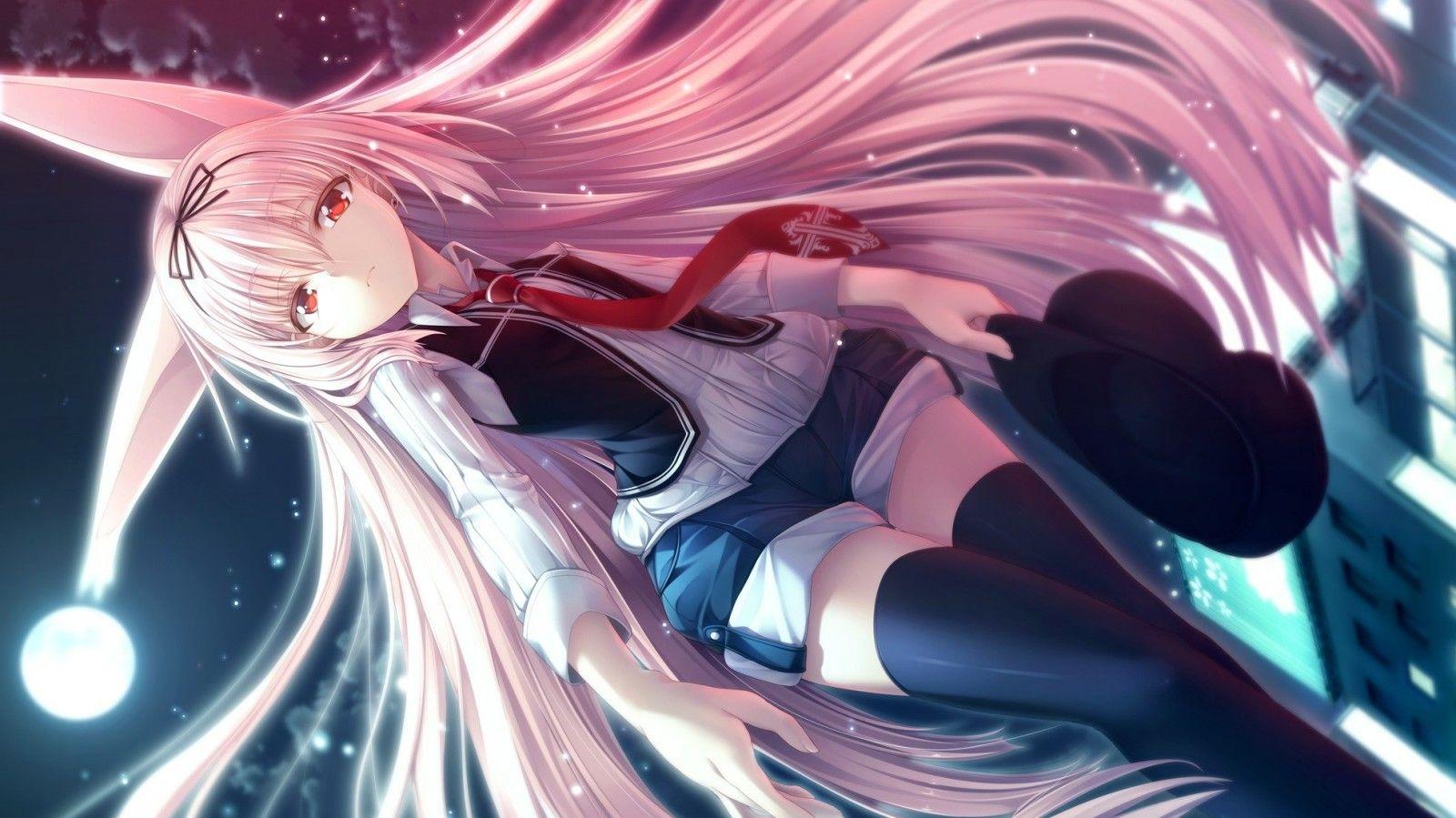 1600x899 anime, fan art, nightcore, screenshot, computer wallpaper, mangaka