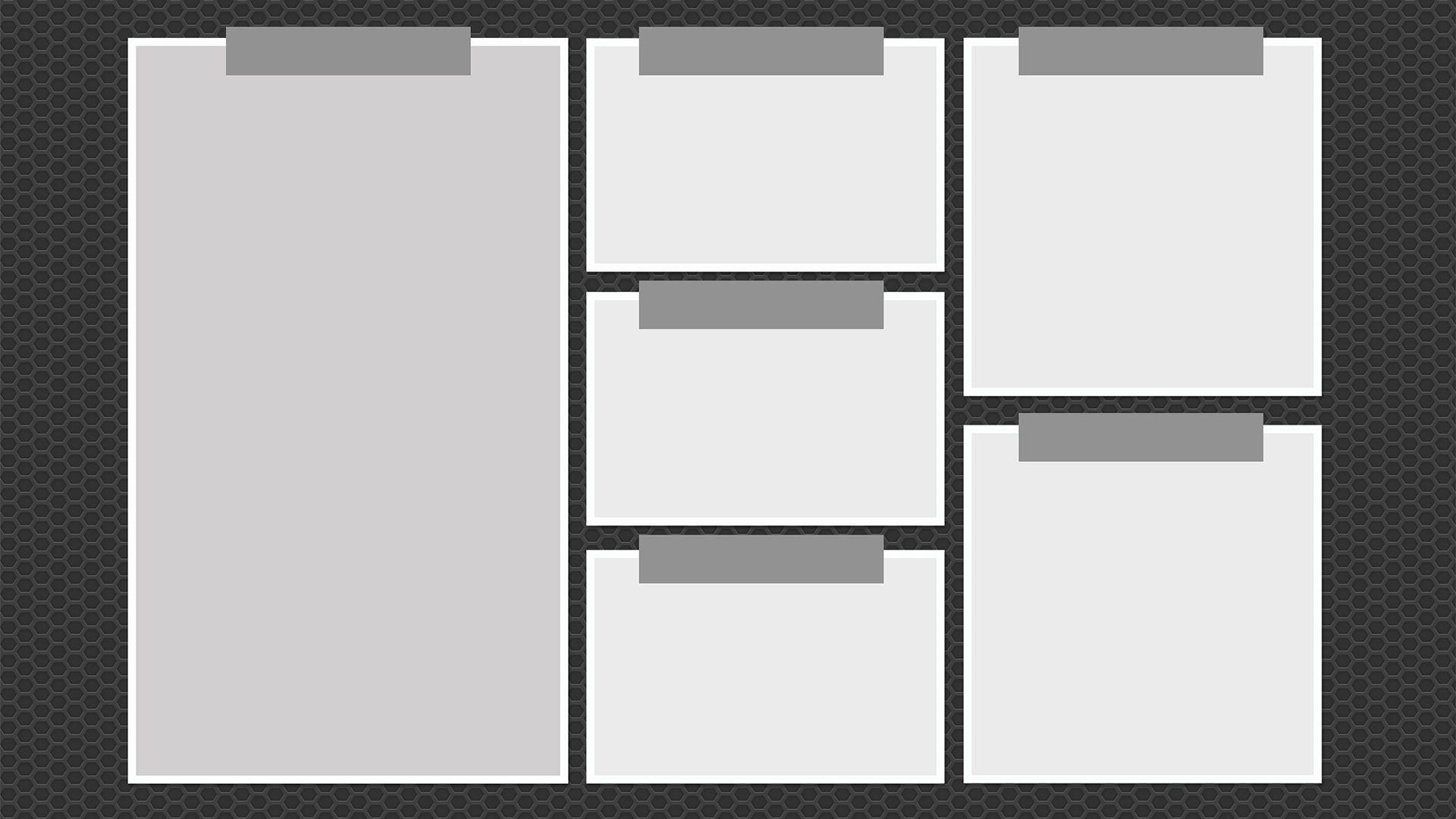 minimalist desktop wallpaper organizer