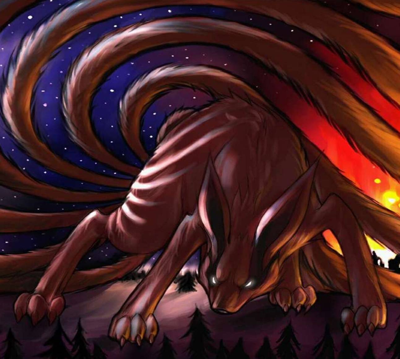 9 Tails Wallpapers - Top Free 9 Tails Backgrounds - WallpaperAccess