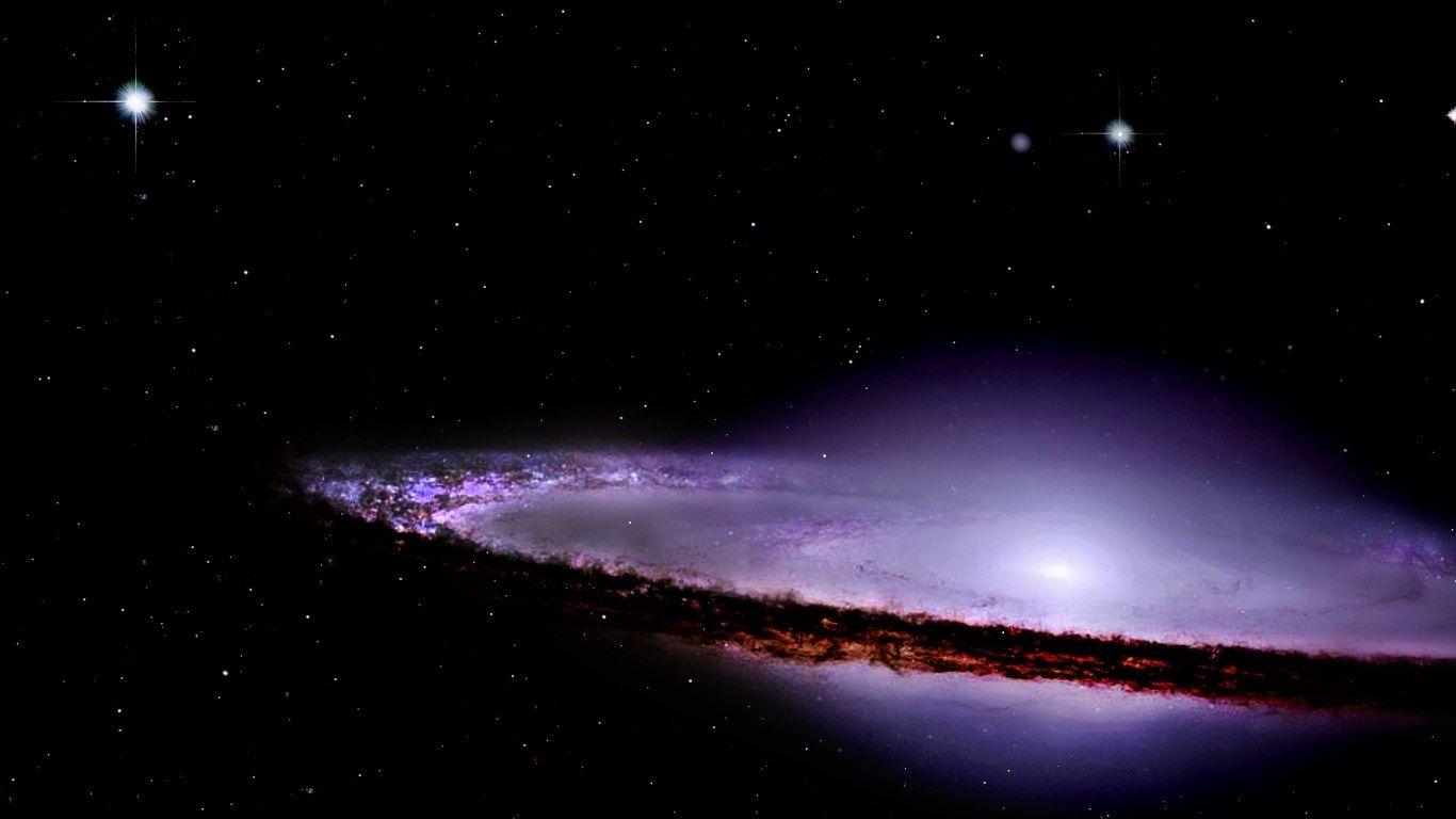 1366x768 Sombrero Galaxy