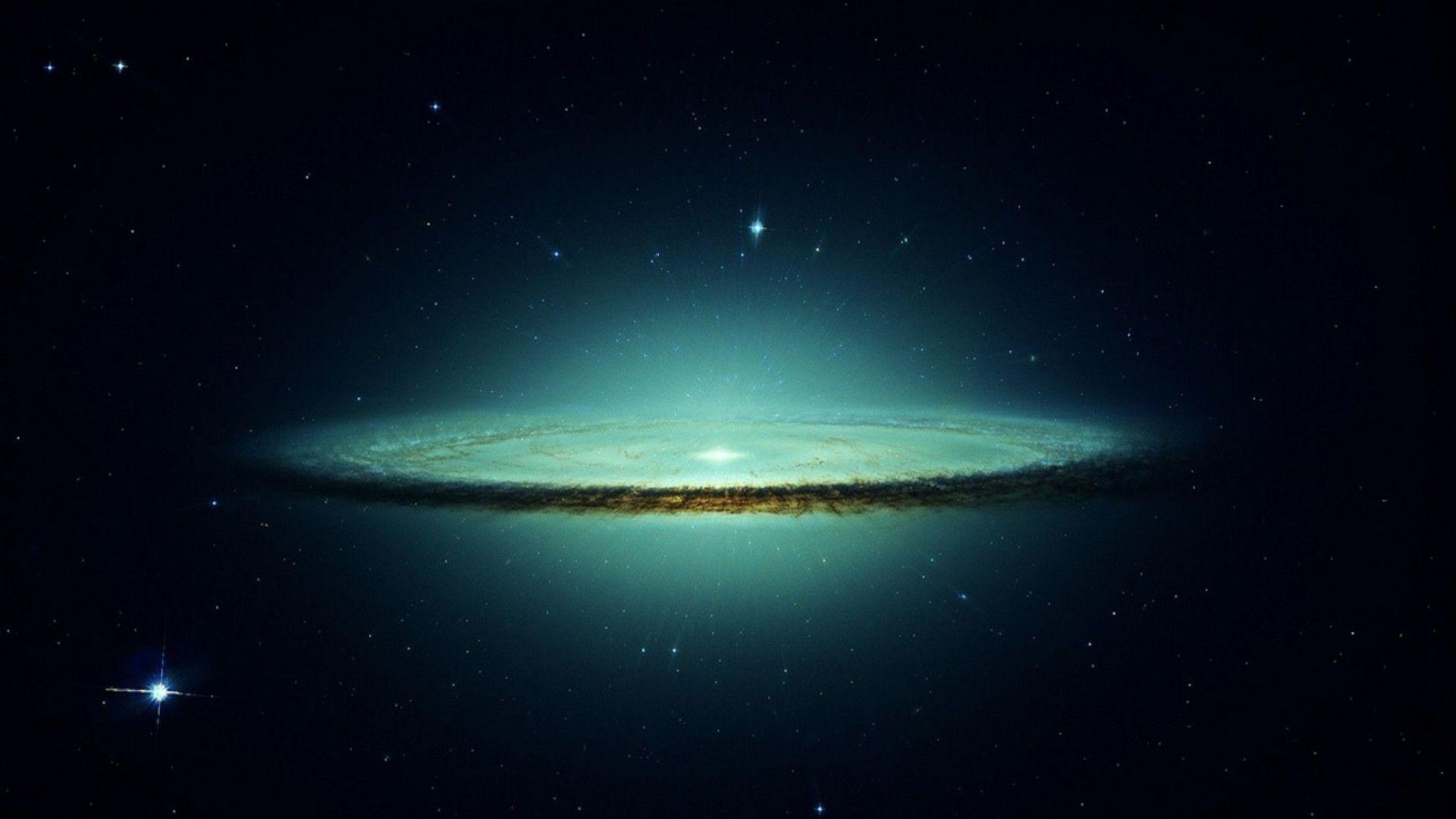 1920x1080 stars, Galaxy, Sombrero Galaxy Wallpaper HD / Desktop and Mobile Background