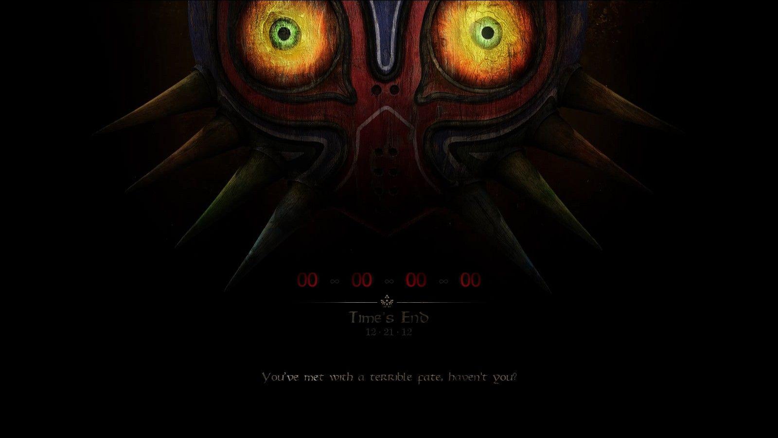 1600x900 Masks end Skull Kid The Legend of Zelda: Majoras Mask time wallpaperx900
