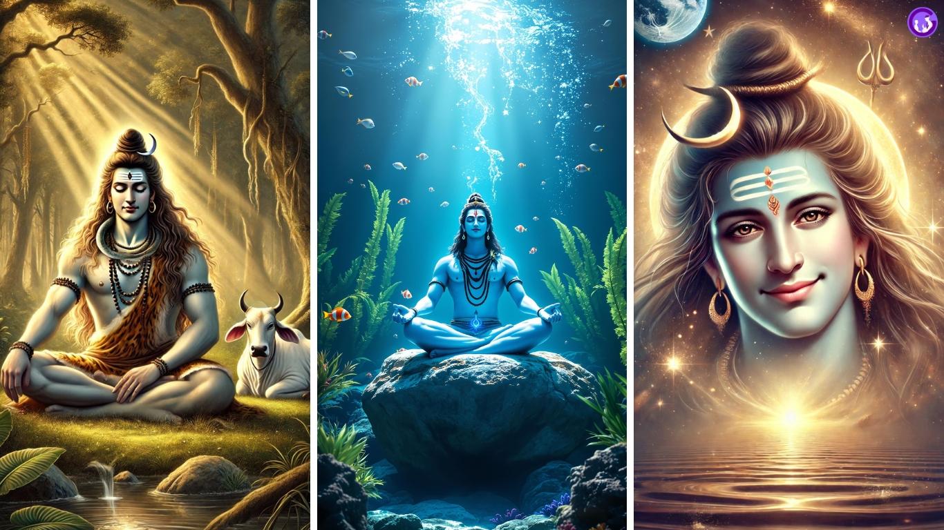 1366x768 Lord Shiva Wallpaper