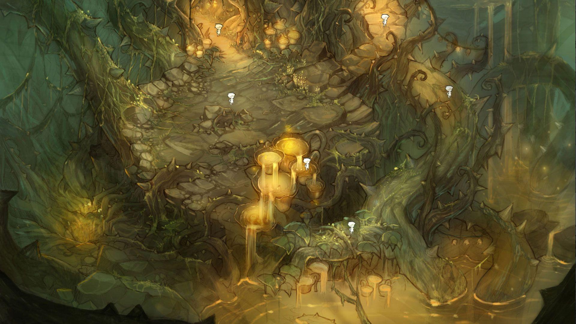 1920x1080 Tree of Savior wallpaper. Environment sketch, Concept art, Cool art