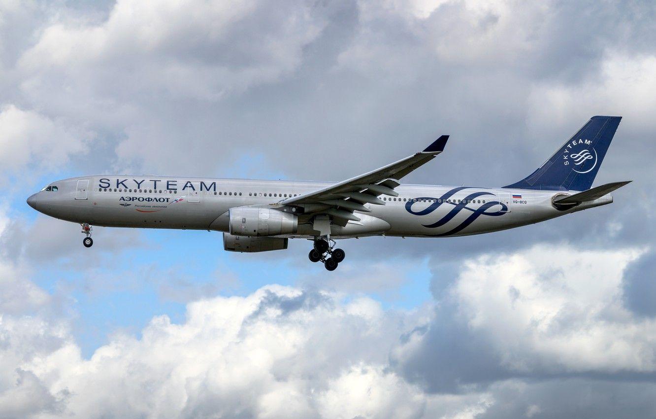 1332x850 Wallpaper Aeroflot, Airbus, A330 300 Image For Desktop, Section авиация