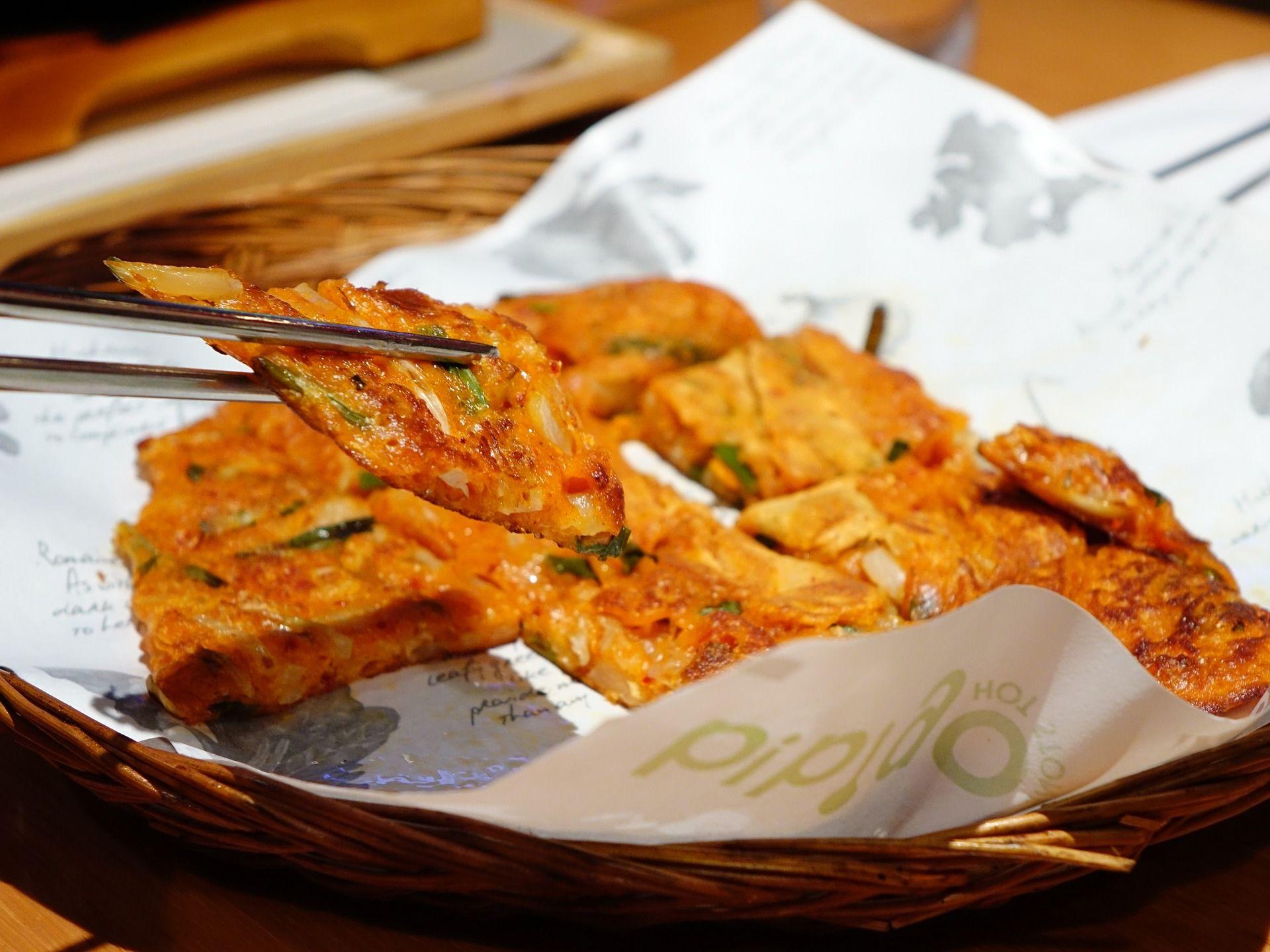 1920x1440 Free photo: Kimchi Pizza, Food, Fresh