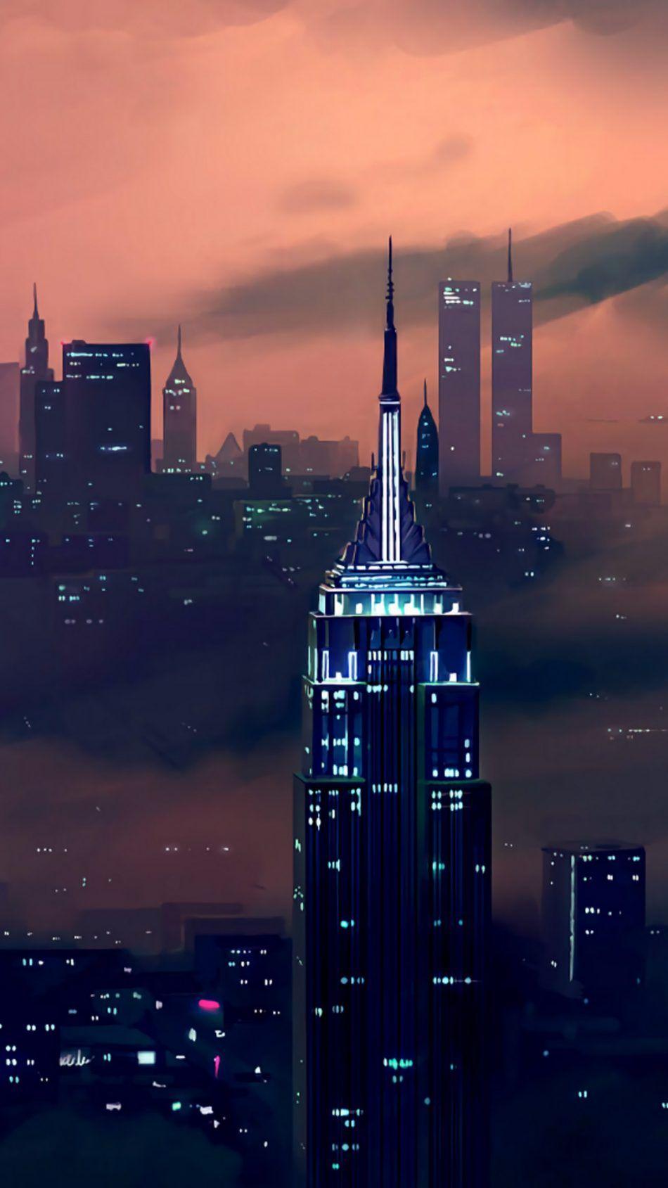 950x1689 Empire State Building New York City HD Mobile Wallpaper York Phone Wallpaper HD Wallpaper & Background Download