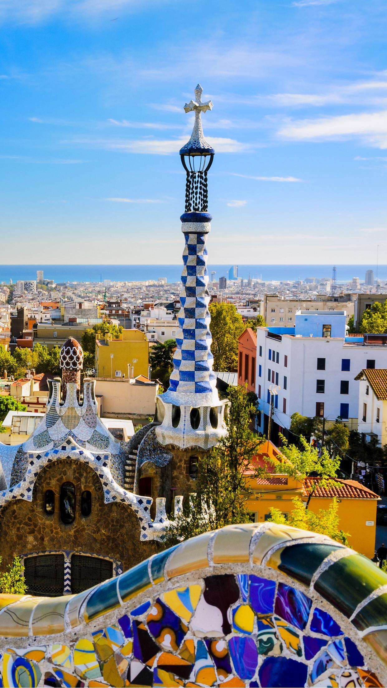 1242x2208 Barcelona City Mobile Wallpaper