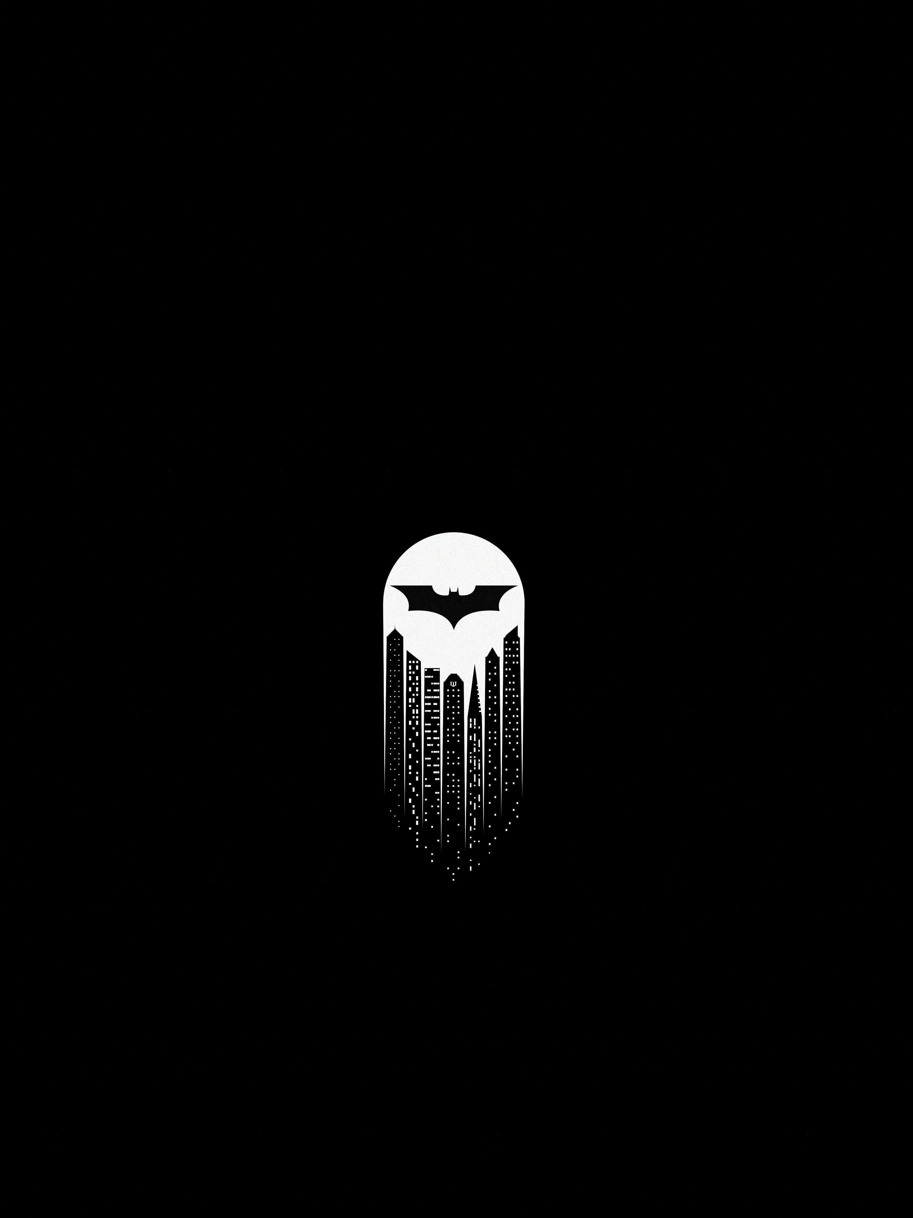 3072x4096 Gotham City Mobile Wallpaper