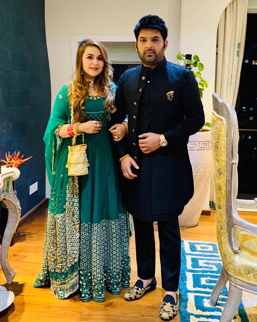 1080x1350 Kapil Sharma Wife Ginni Chatrath Baby Shower PICS: Mahhi Vij, Bharti Singh & Other Celebs Attend