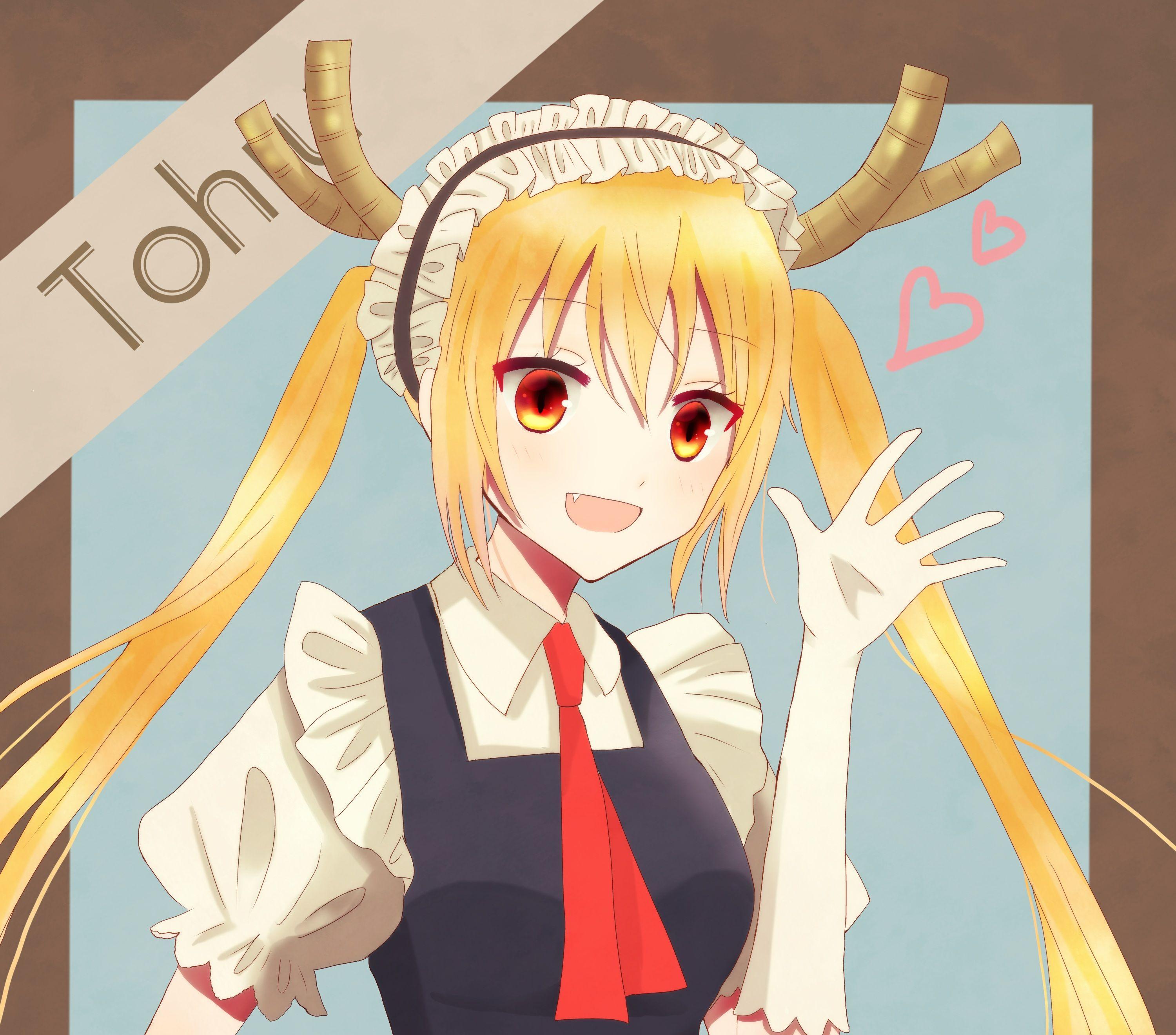 3000x2640 Tohru Miss Kobayashi 039 S Dragon Maid Wallpaper:3000x2640