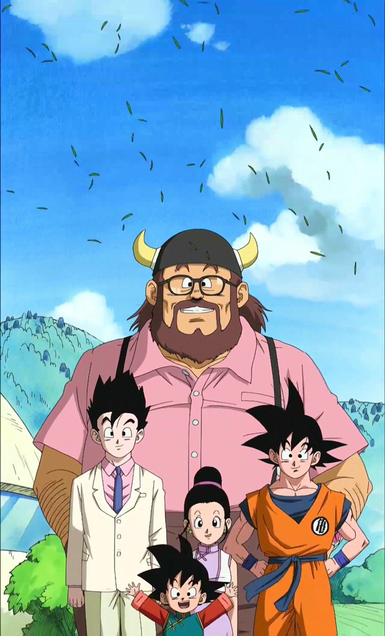 1280x2114 The Son family♡^^ #edited by me #Yo! Son Goku and his friends return. Anime, Dragon ball super, Dragon ball z