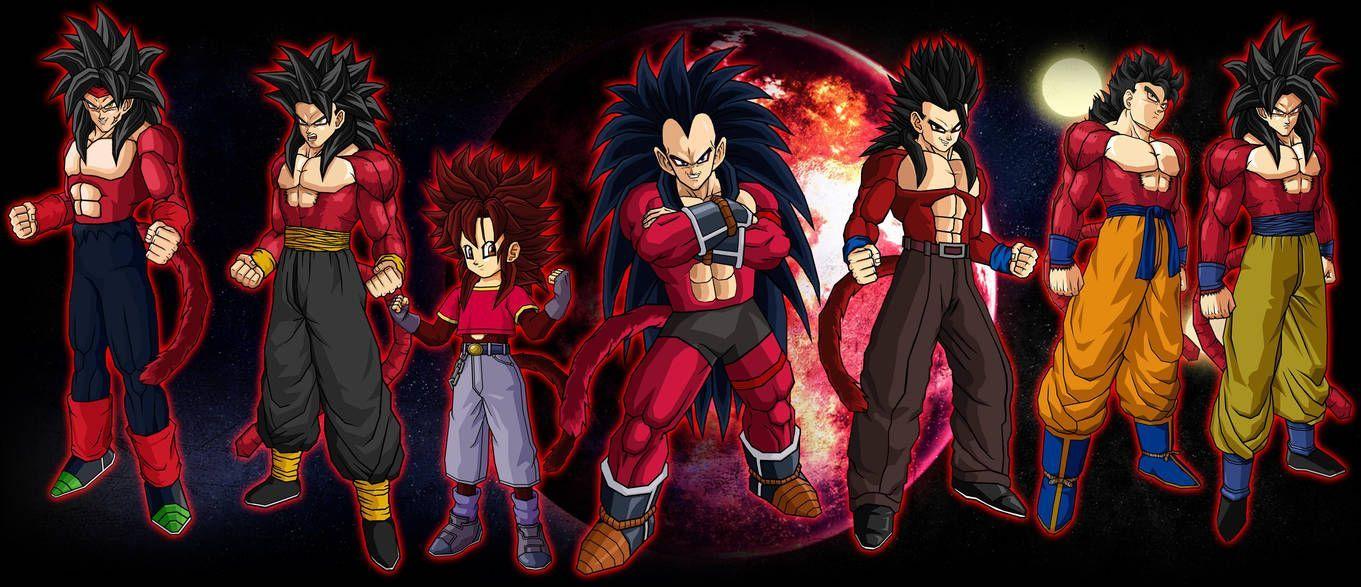 1361x587 Bardock Family SSJ4 by theothersmen. Badass art, Dragon ball z, Anime