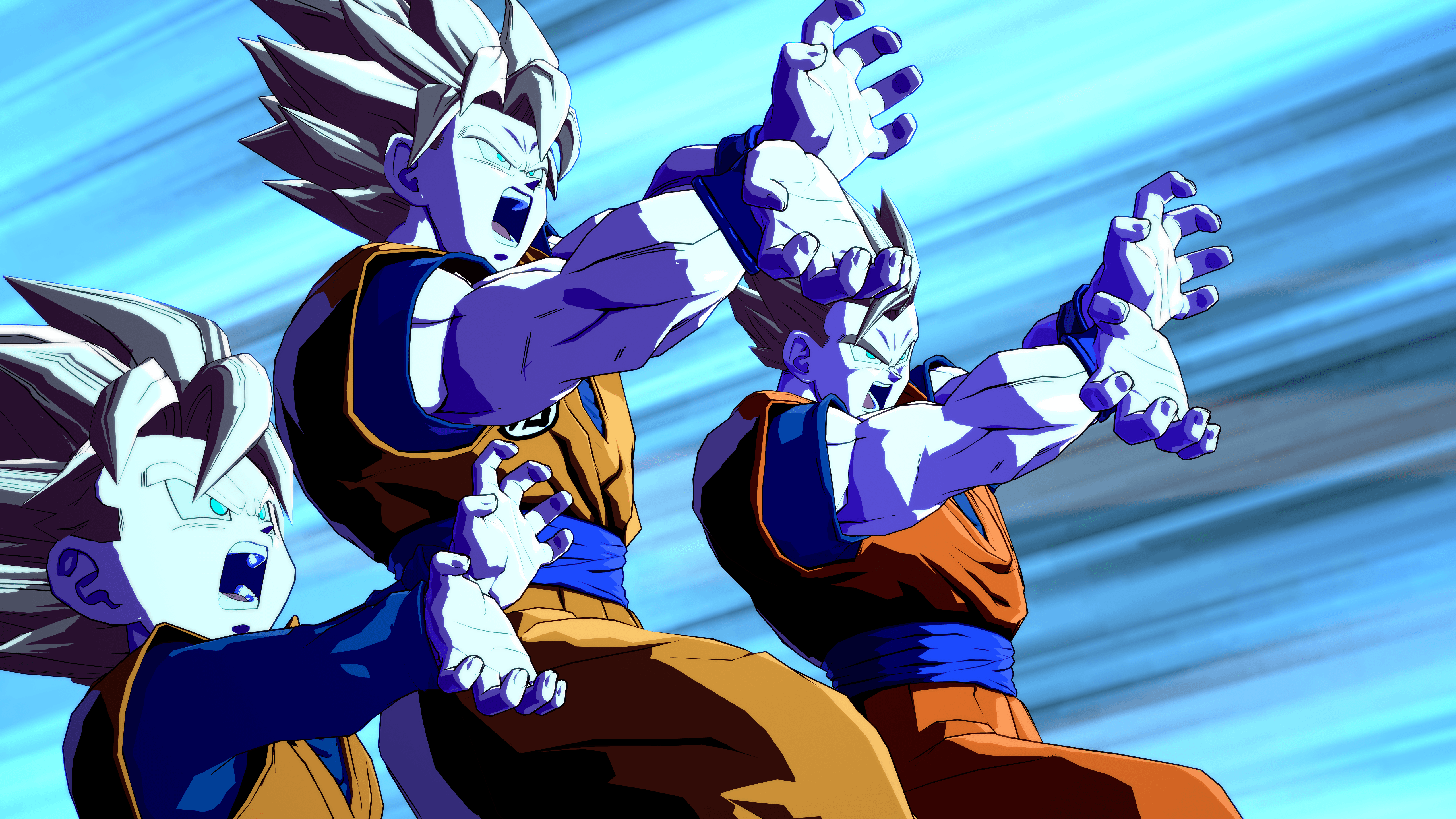 5120x2880 Family Kamehameha Background [5K]