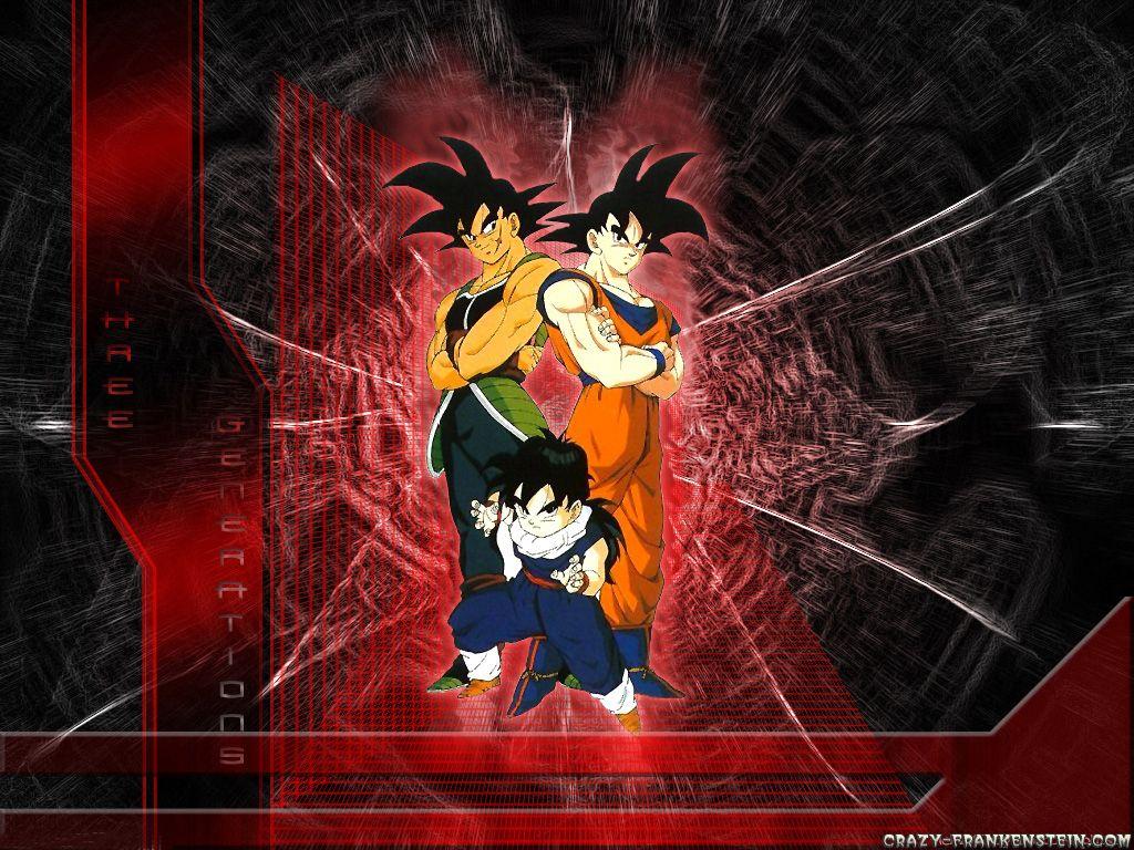 1024x768 Dragon Ball Z Goku Full Family
