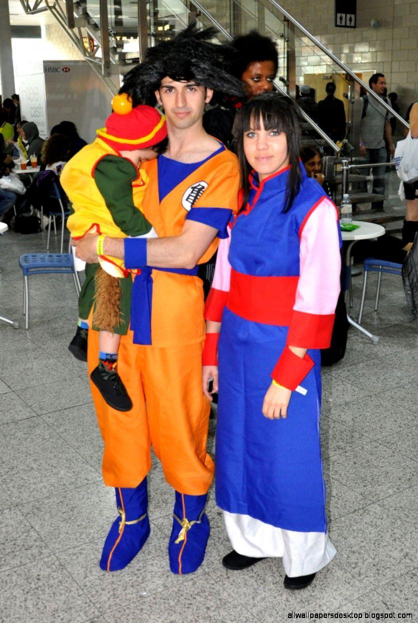 837x1246 Dragon Ball Z Cosplay Goku Family. All Wallpaper Desktop