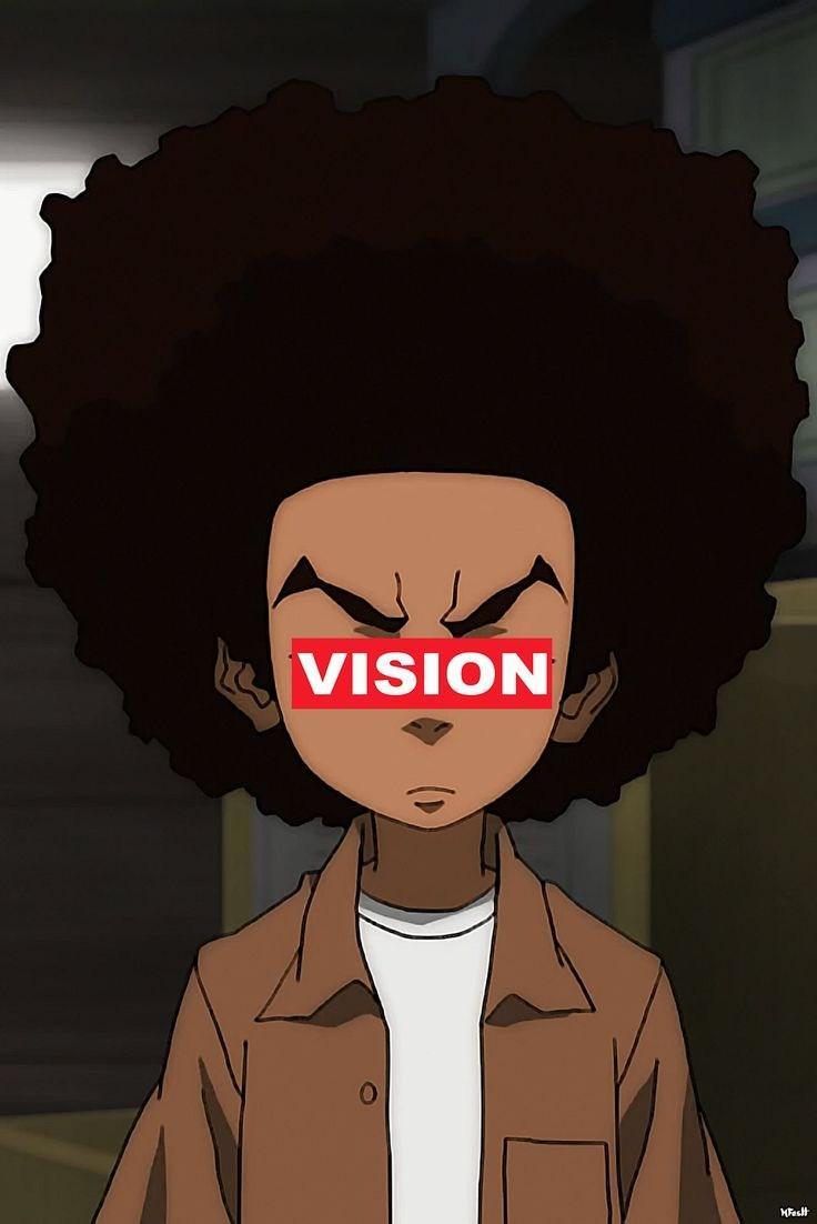 736x1102 The Boondocks Wallpaper.